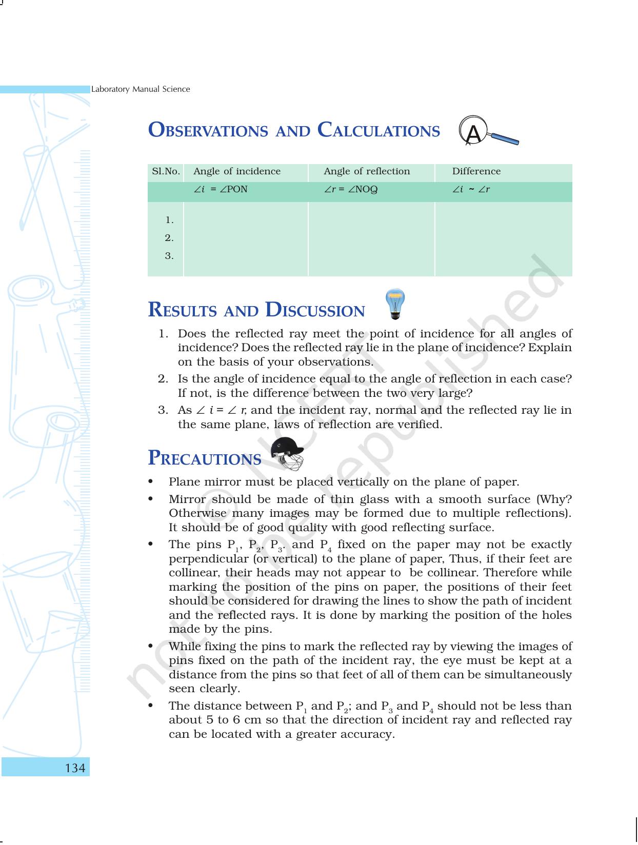 NCERT Laboratory Manuals for Class X Science - The Natural Phenomenon - Page 3