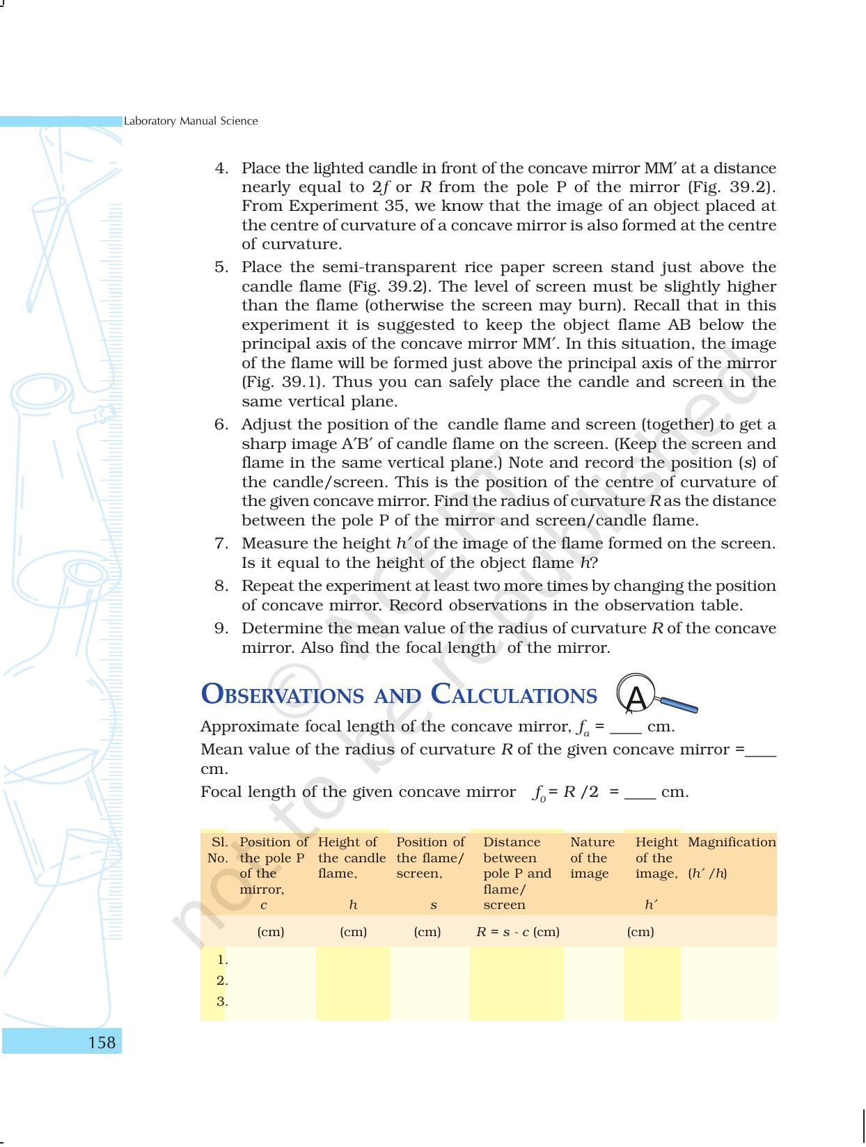 NCERT Laboratory Manuals for Class X Science - The Natural Phenomenon - Page 27