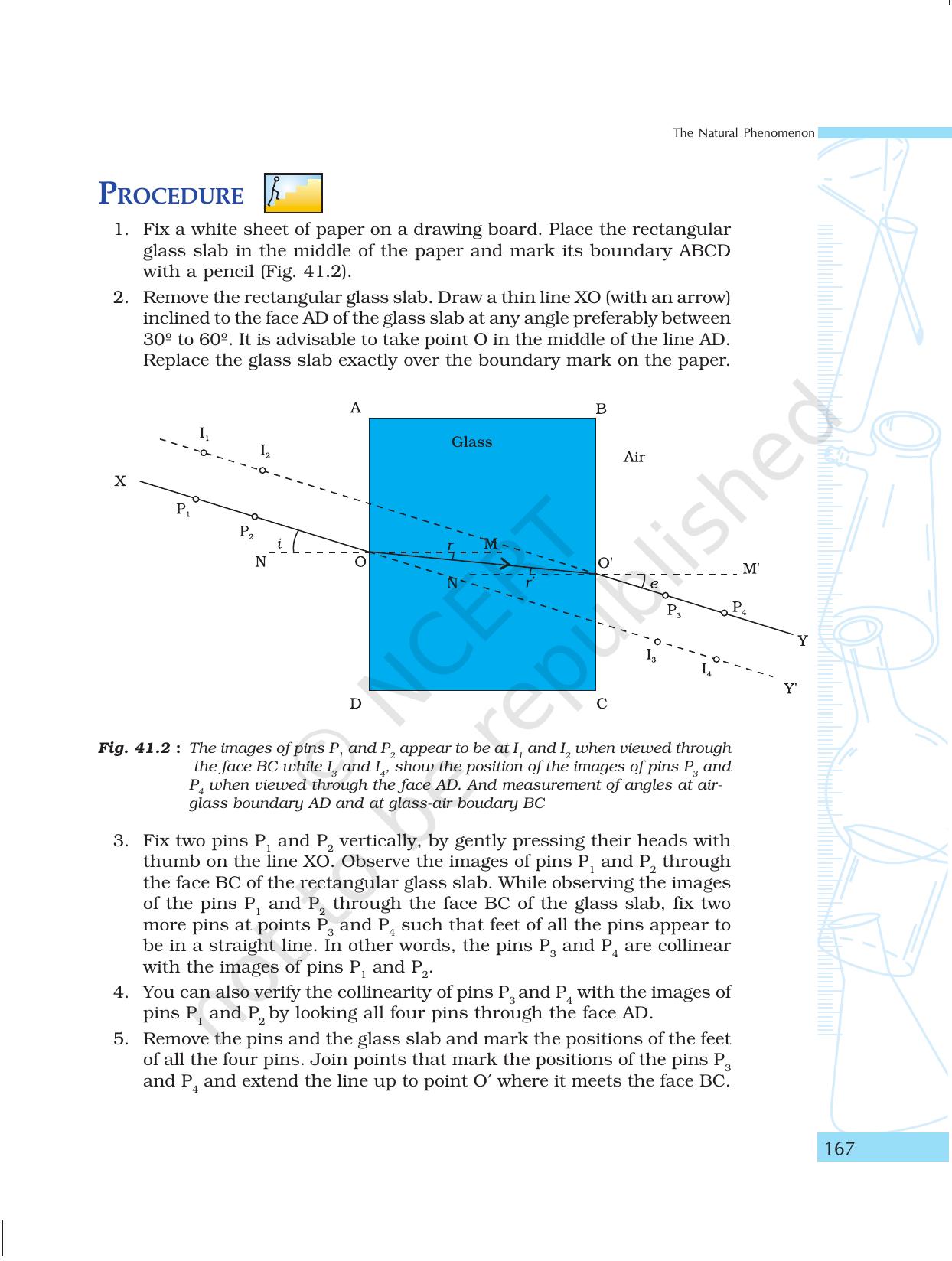 NCERT Laboratory Manuals for Class X Science - The Natural Phenomenon - Page 36