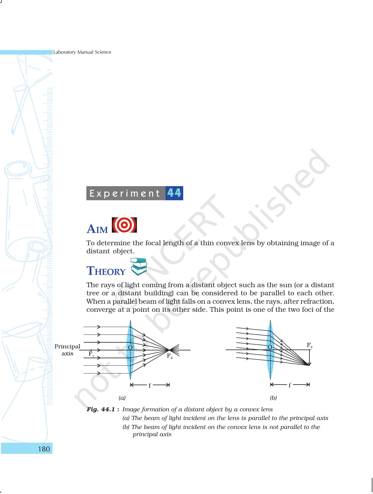 NCERT Laboratory Manuals for Class X Science - The Natural Phenomenon - Page 49