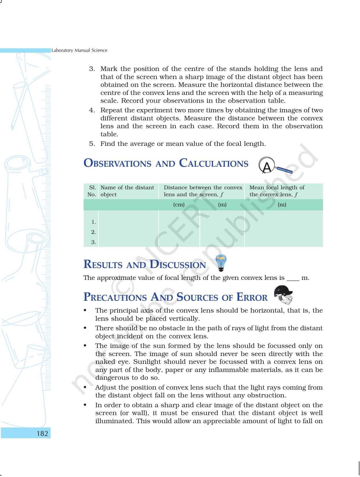 NCERT Laboratory Manuals for Class X Science - The Natural Phenomenon - Page 51