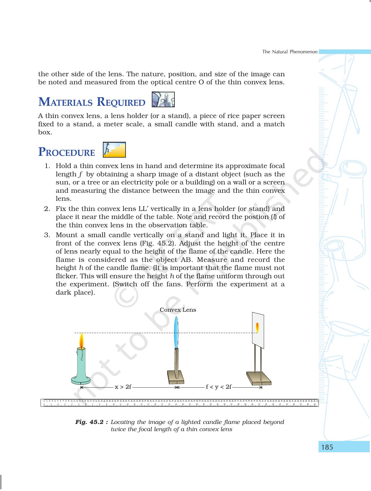 NCERT Laboratory Manuals for Class X Science - The Natural Phenomenon - Page 54