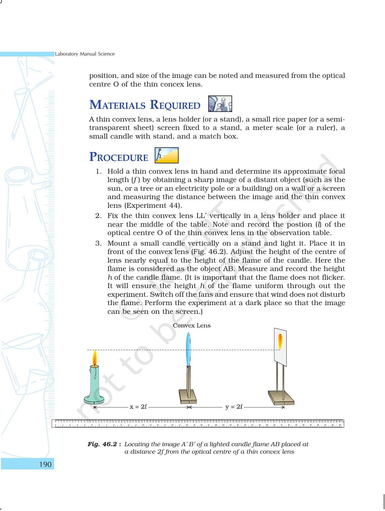 NCERT Laboratory Manuals for Class X Science - The Natural Phenomenon - Page 59