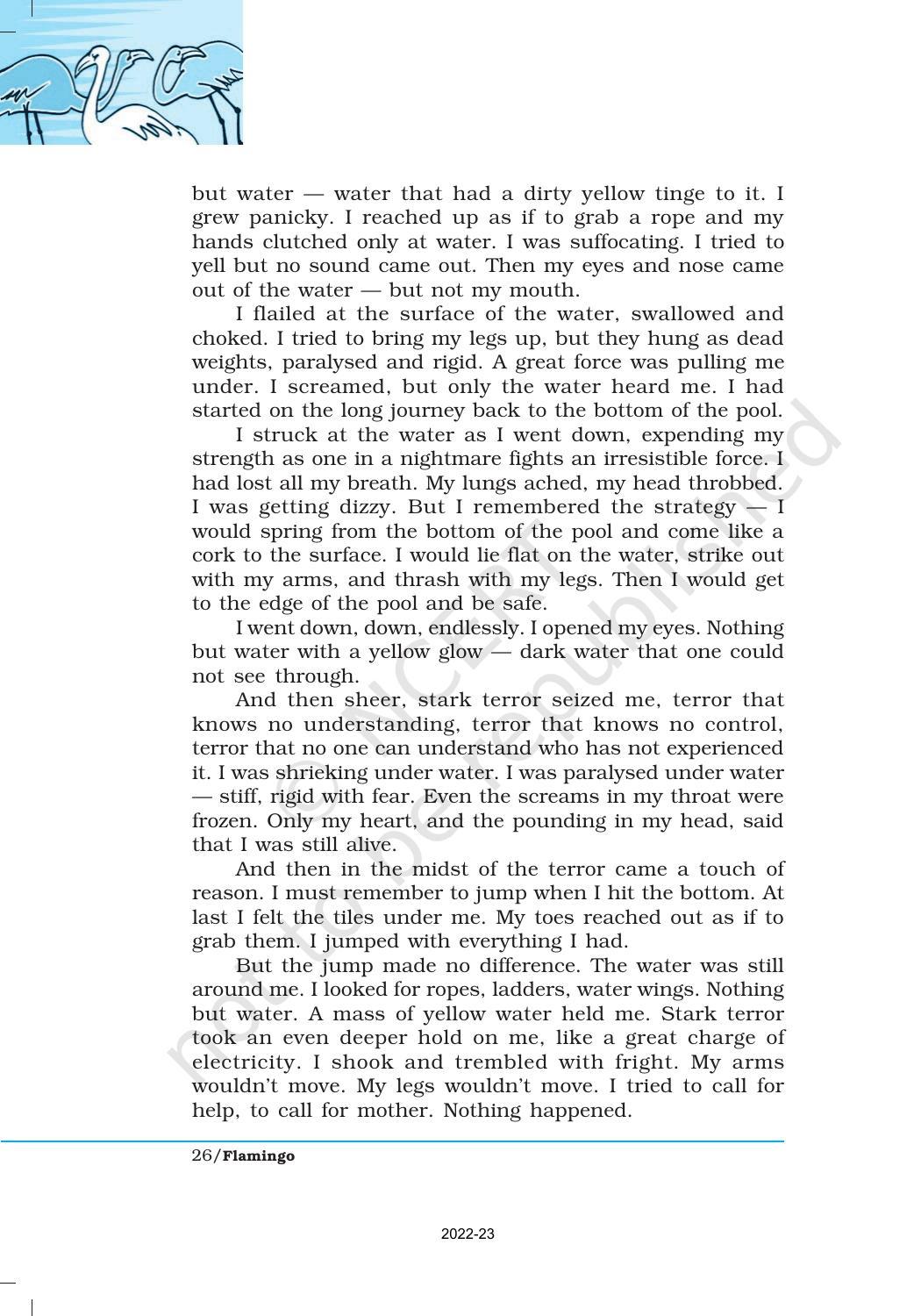 NCERT Book For Class 12 English Chapter 3 Deep Water IndCareer Docs