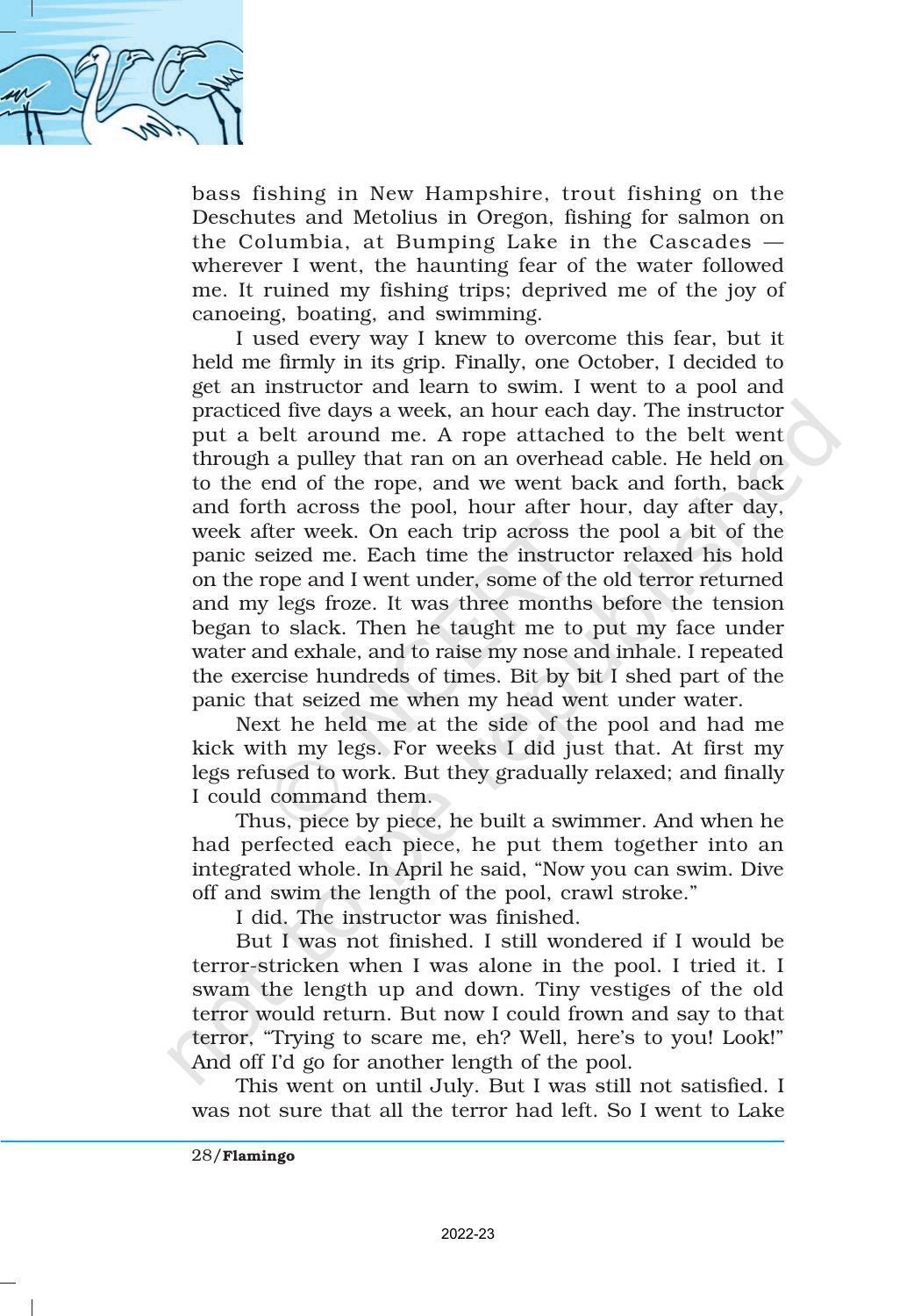NCERT Book for Class 12 English Chapter 3 Deep Water - Page 6