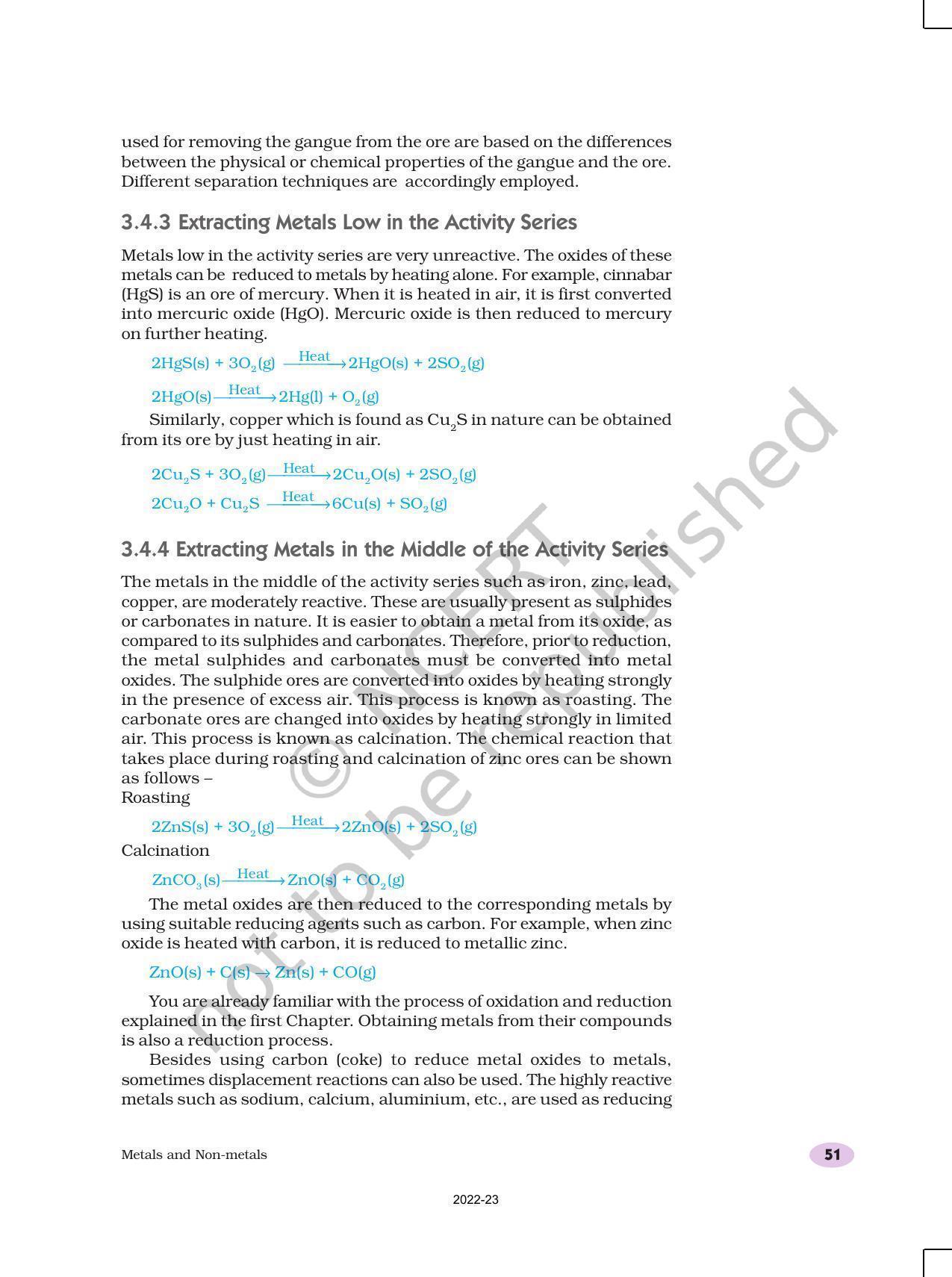 NCERT Book for Class 10 Science Chapter 3 Metals and Non-Metals - Page 15