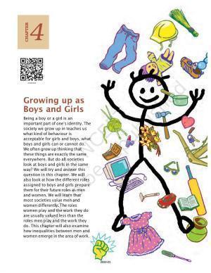 NCERT Book for Class 7 Social Science(Civics): Chapter 4-Growing up as Boys and Girls