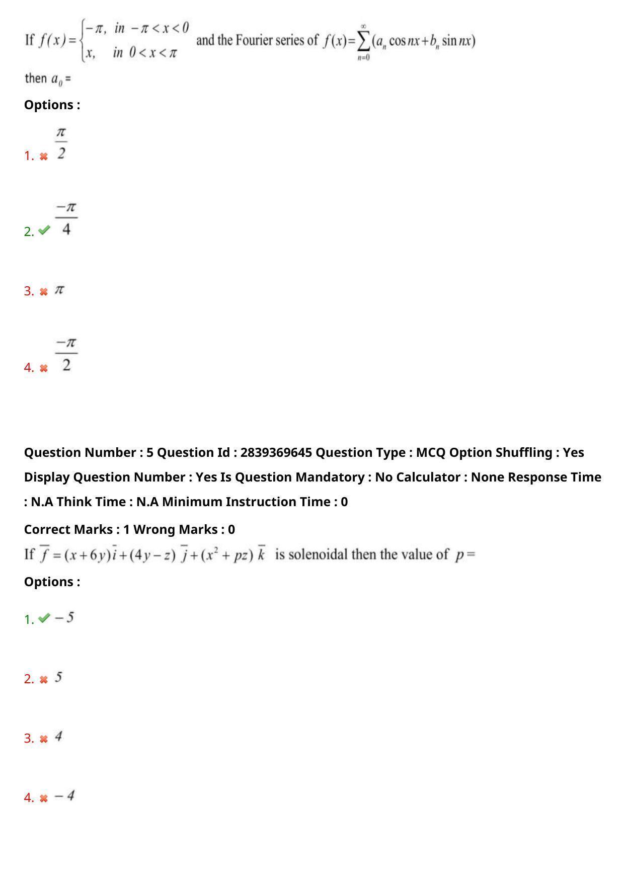 TS PGECET 2023: TX-TEXTILE TECHNOLOGY Question Papers - Page 5