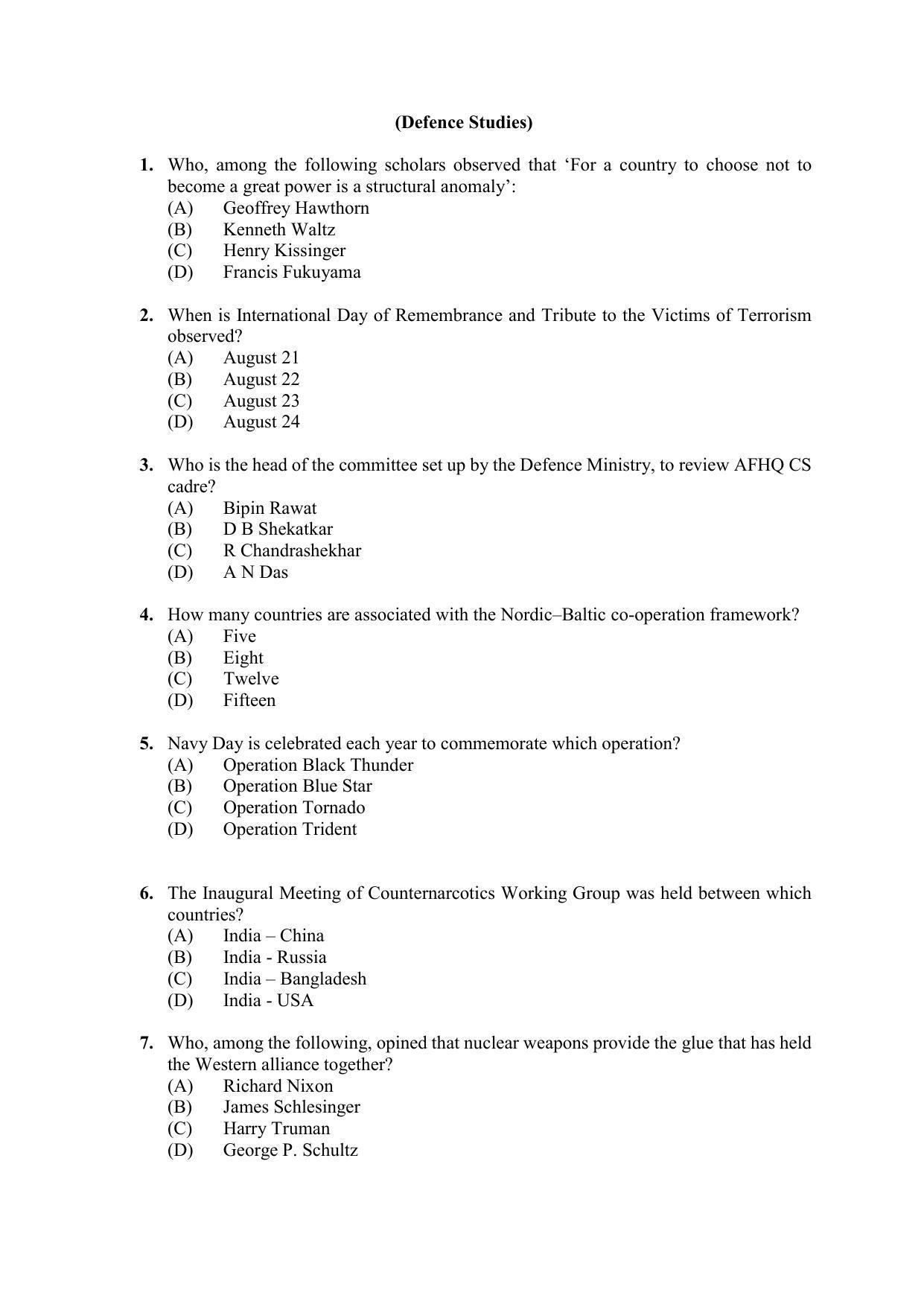 PU MPET Ancient Indian History & Archeology 2020 Question Papers - Page 8