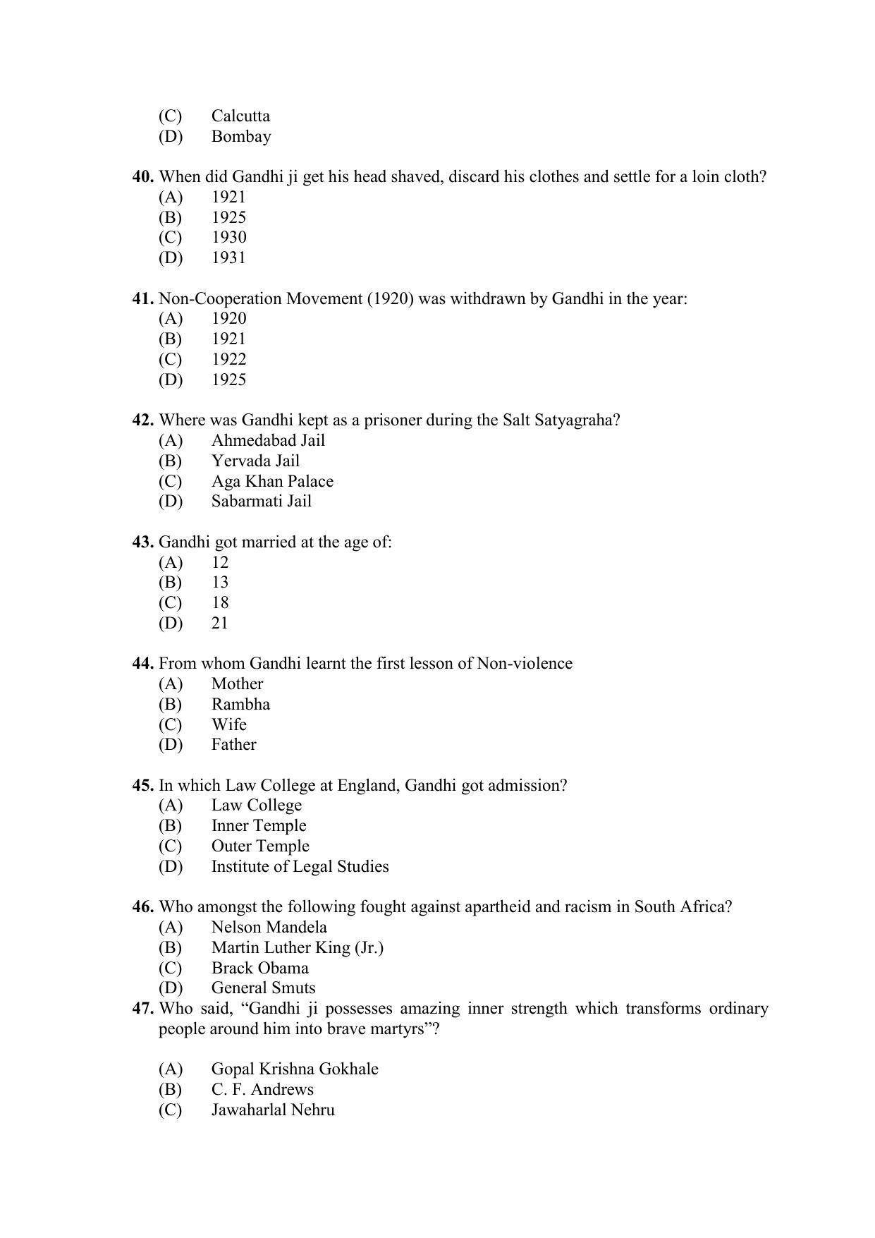 PU MPET Ancient Indian History & Archeology 2020 Question Papers - Page 28