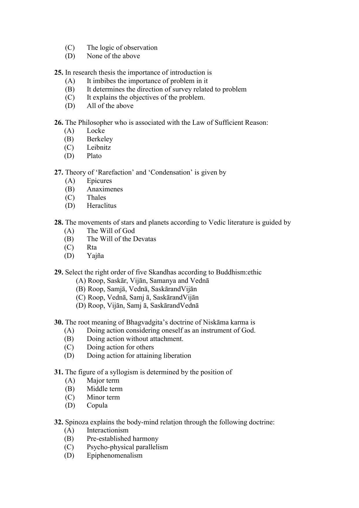 PU MPET Ancient Indian History & Archeology 2020 Question Papers - Page 38