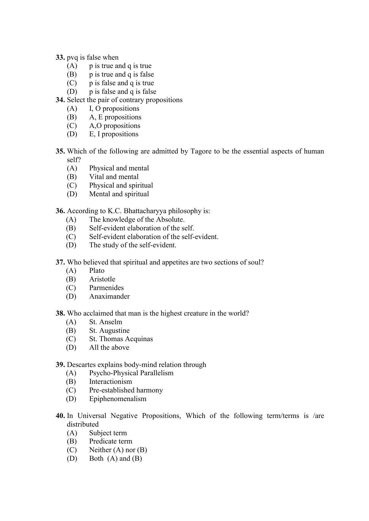 PU MPET Ancient Indian History & Archeology 2020 Question Papers - Page 39