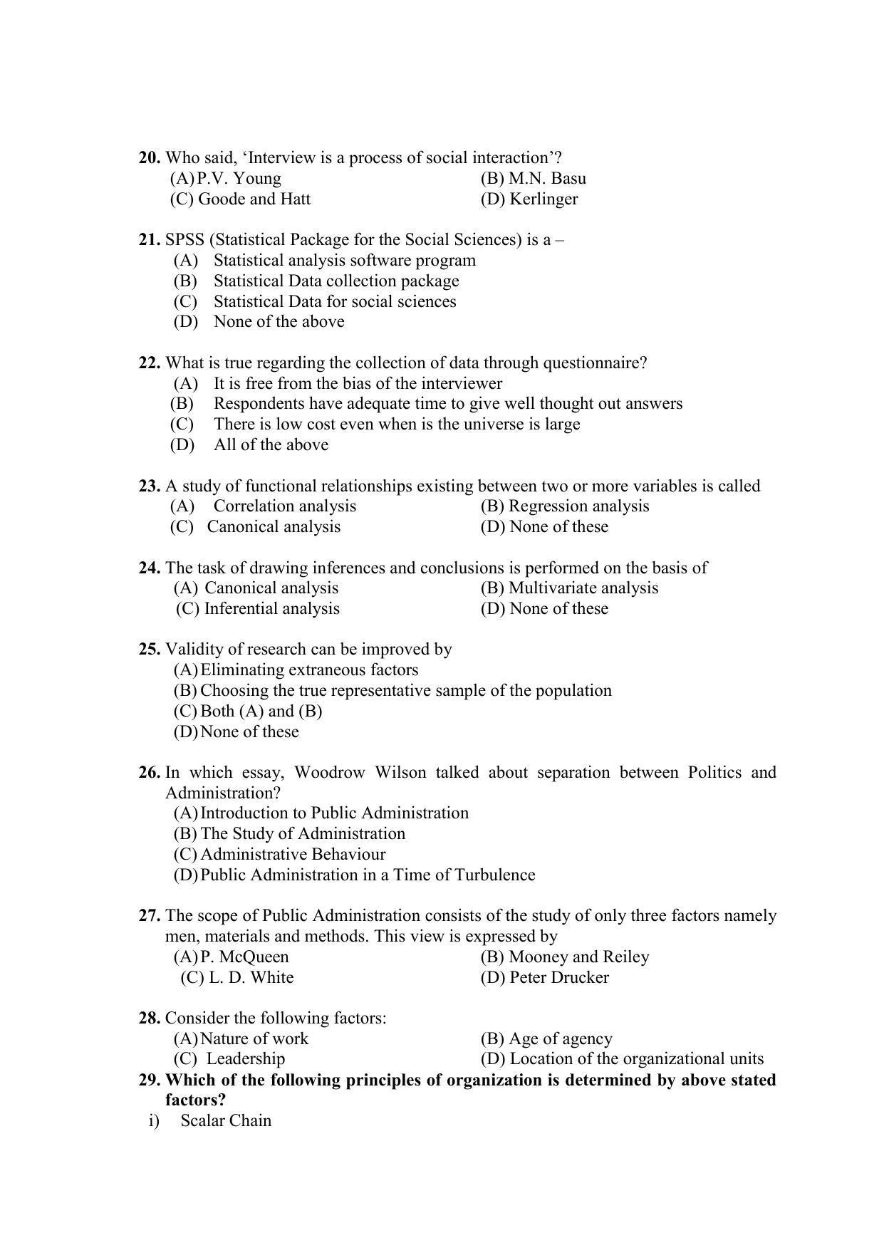 PU MPET Ancient Indian History & Archeology 2020 Question Papers - Page 62