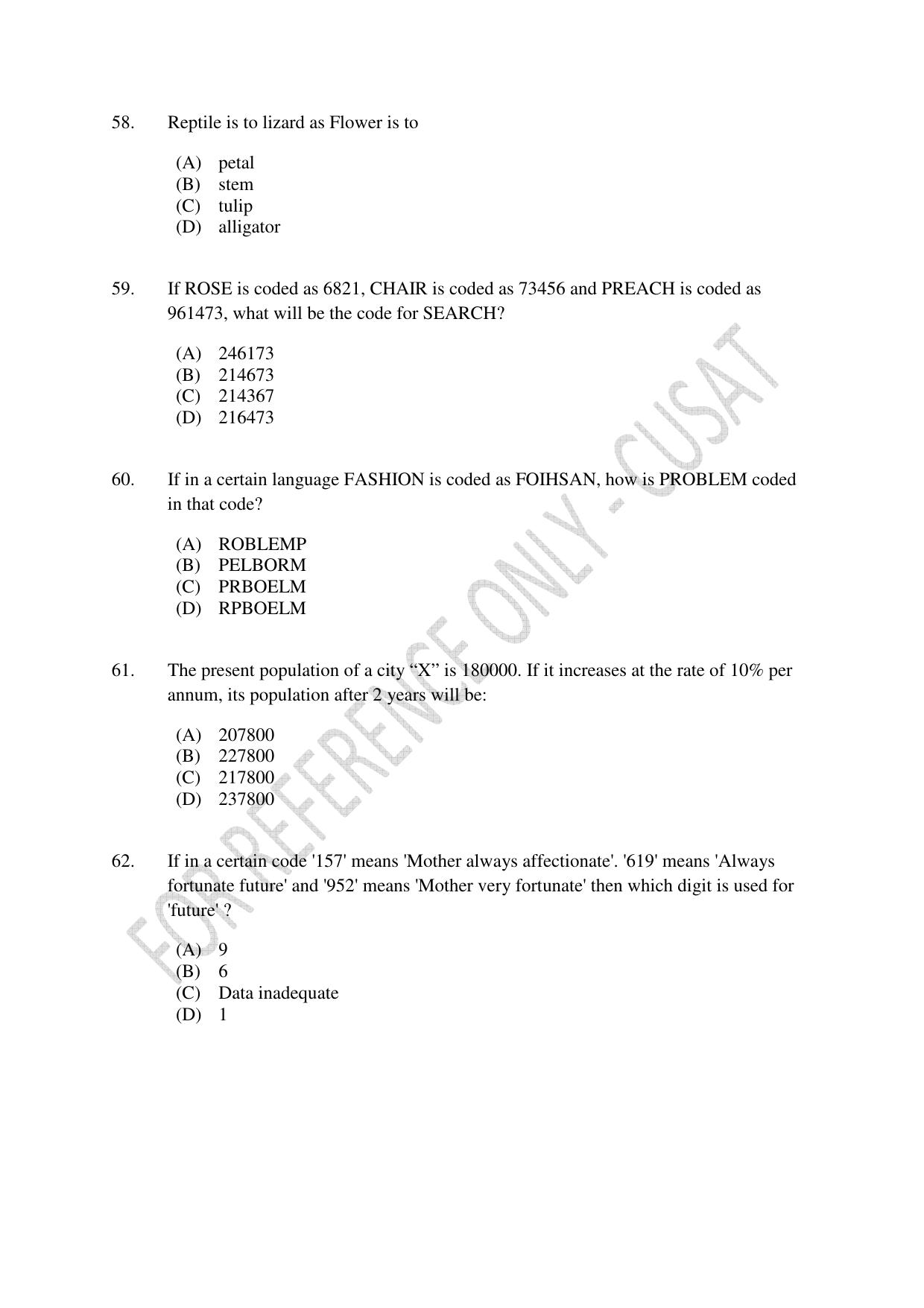 CUSAT CAT 2023 LLM Question Paper - Page 13
