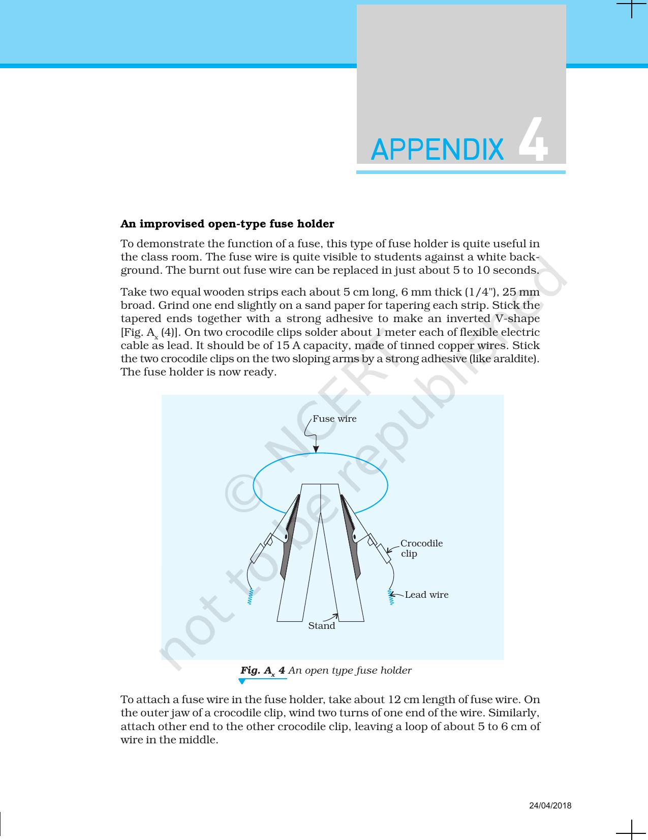 NCERT Laboratory Manuals for Class XII Physics - Appendix - Page 6
