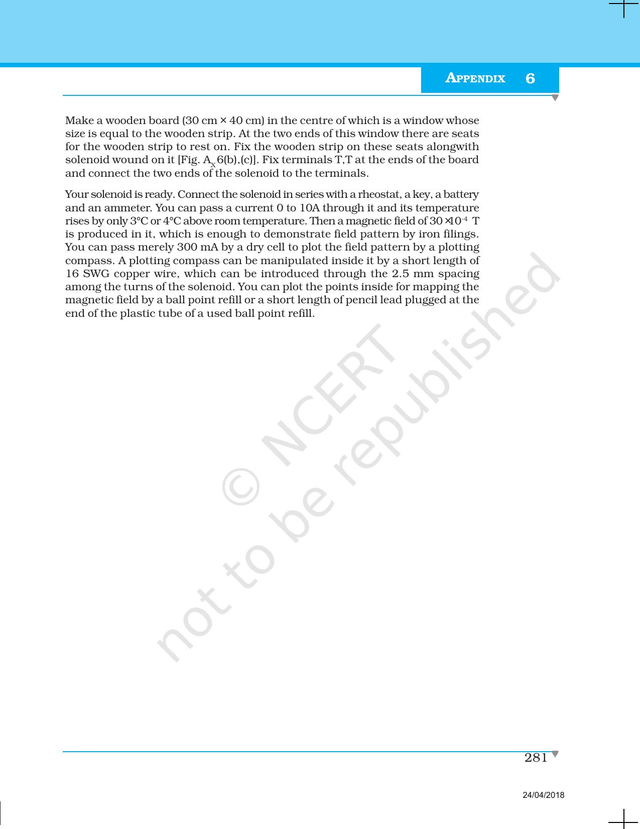 NCERT Laboratory Manuals for Class XII Physics - Appendix - Page 10