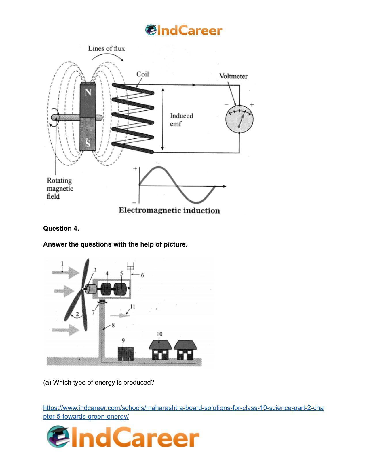 Maharashtra Board Solutions for Class 10- Science (Part 2): Chapter 5- Towards Green Energy - Page 36