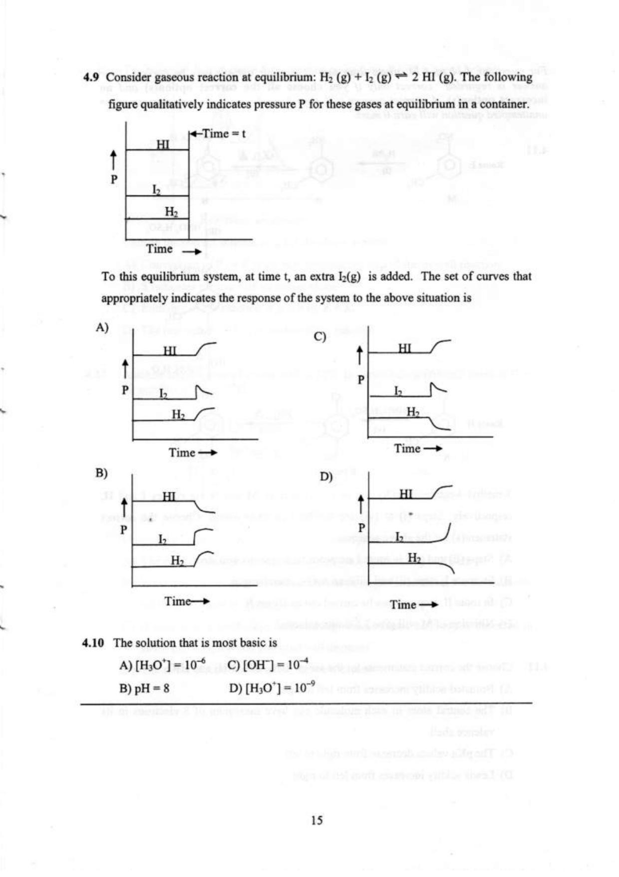 NEST 2009 Question Paper. - Page 17