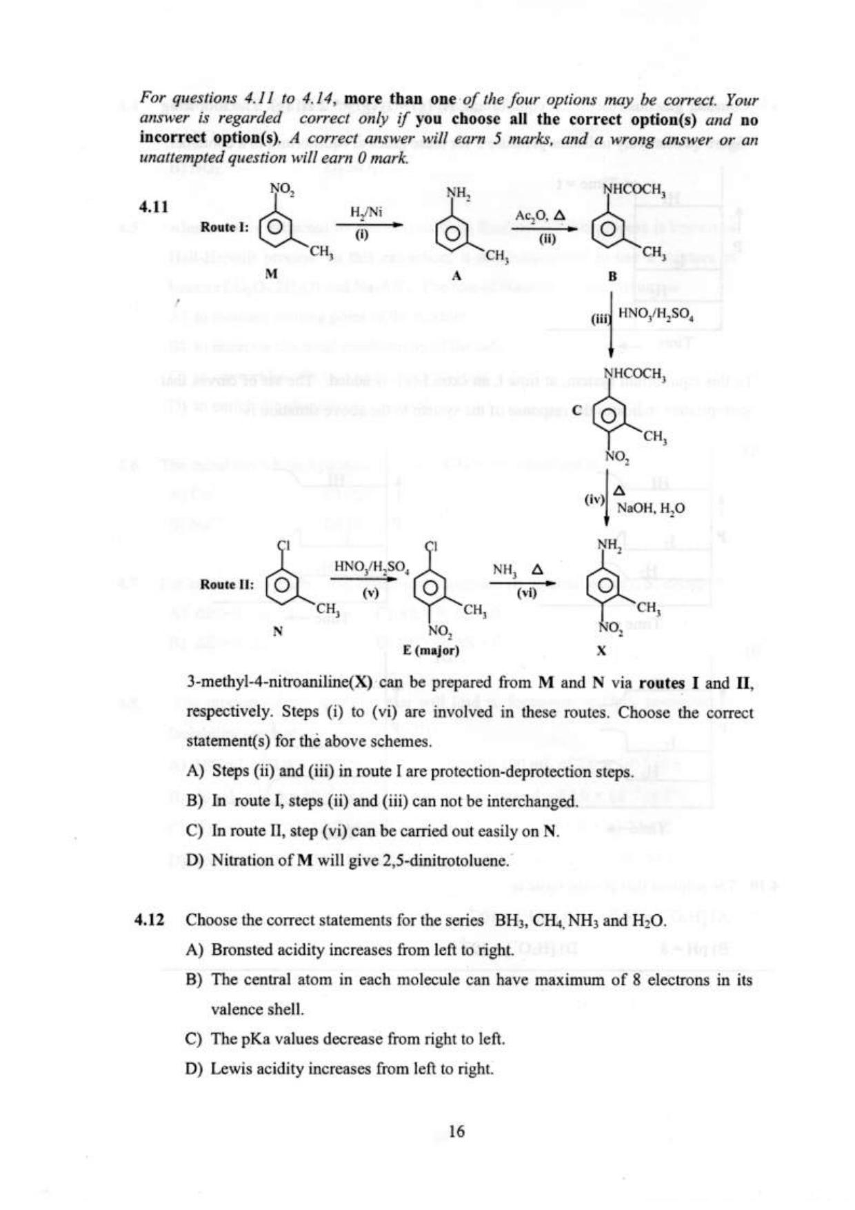 NEST 2009 Question Paper. - Page 18
