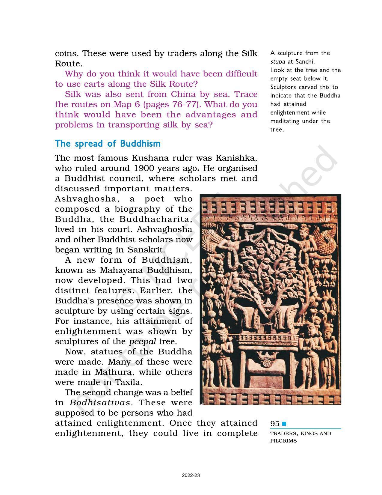 NCERT Book for Class 6 Social Science(History) : Chapter 9-Traders, Kings, and Pilgrims - Page 5