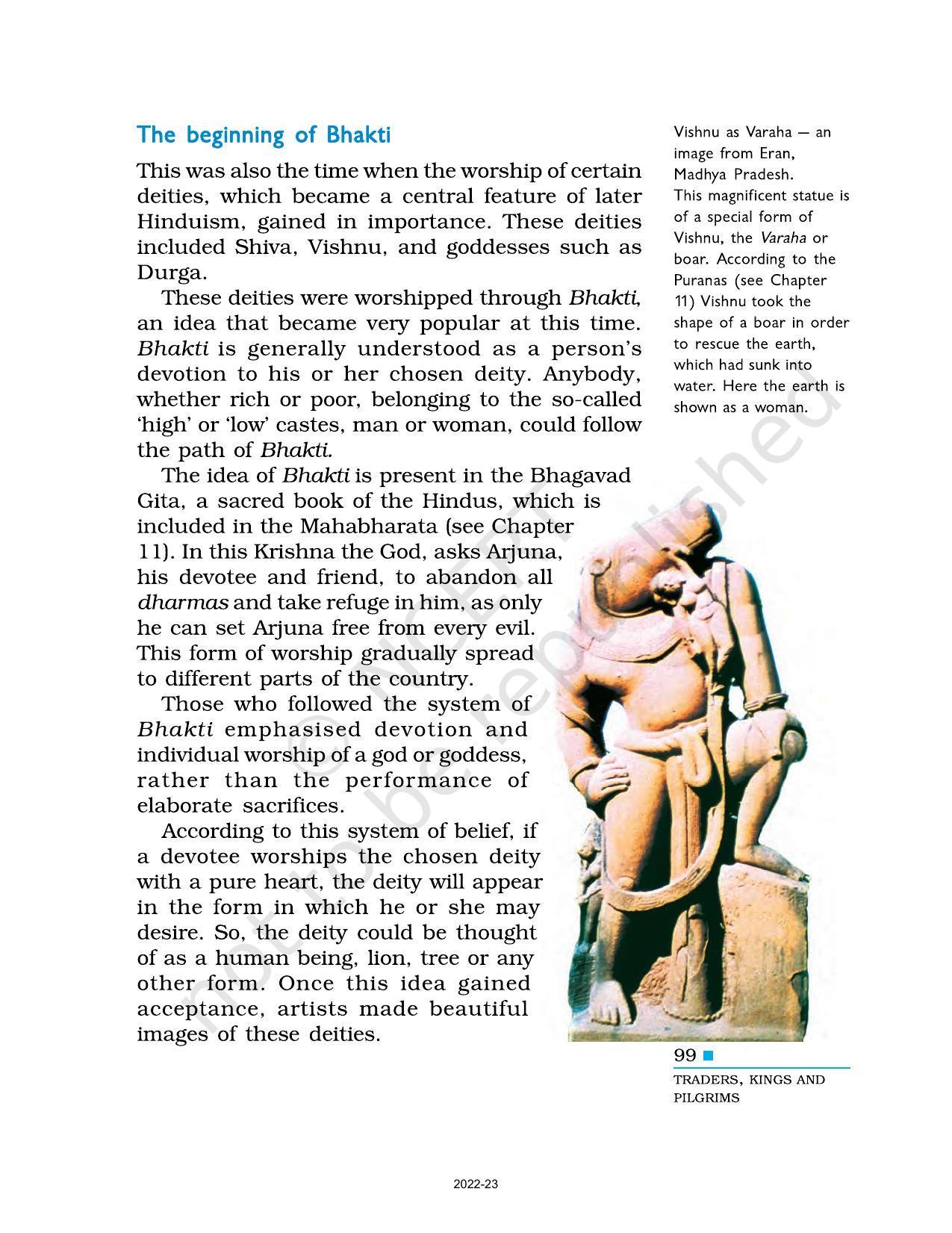 NCERT Book for Class 6 Social Science(History) : Chapter 9-Traders, Kings, and Pilgrims - Page 9