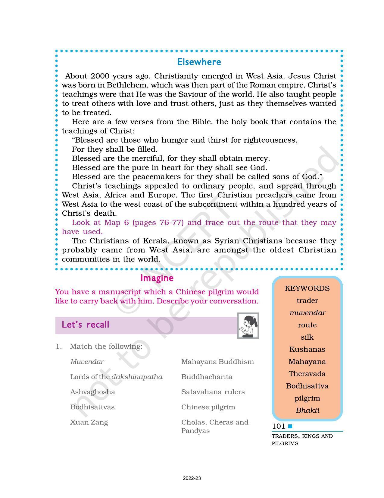 NCERT Book for Class 6 Social Science(History) : Chapter 9-Traders, Kings, and Pilgrims - Page 11