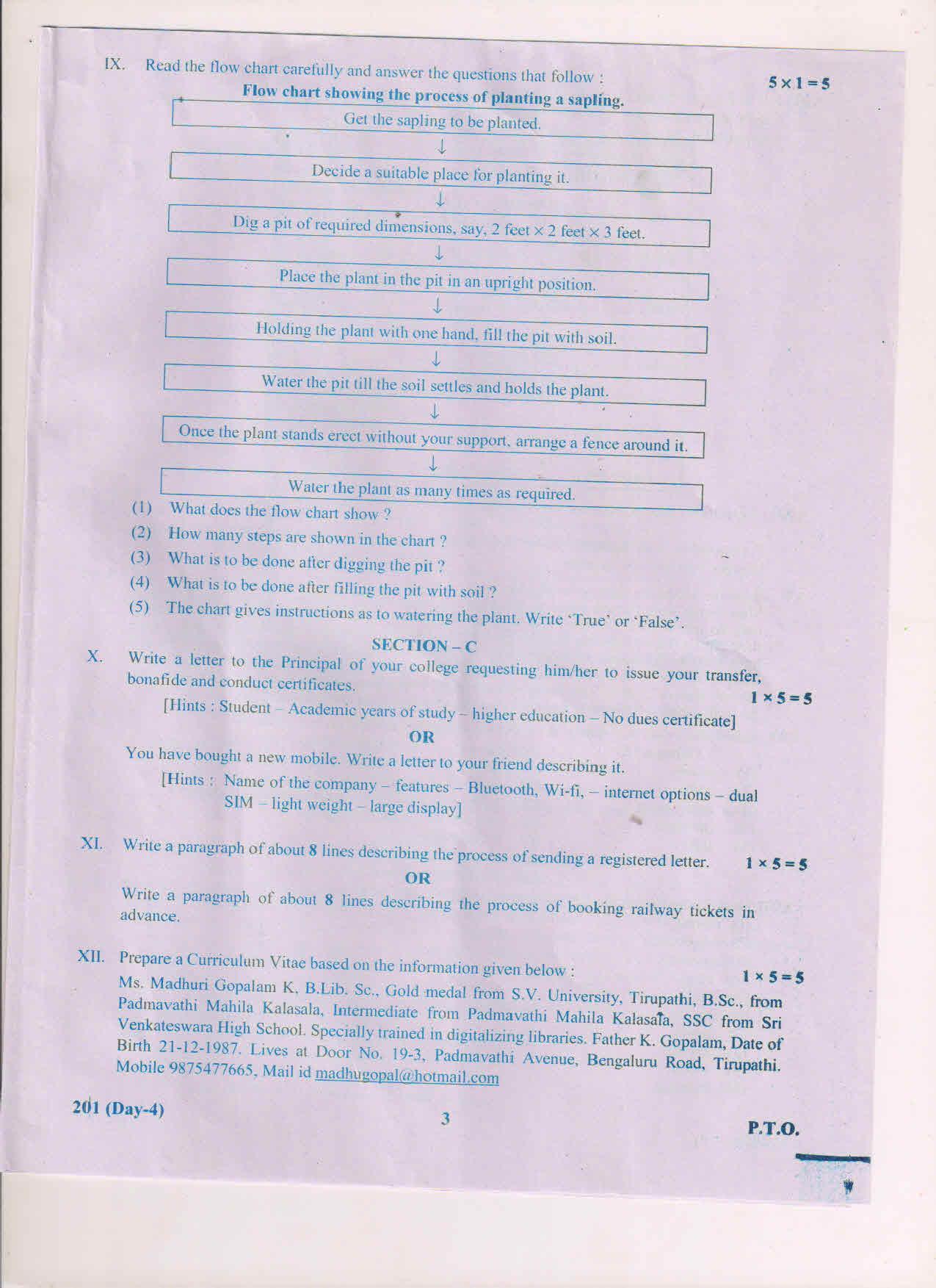 AP Inter 2nd Year English-II March 2018 (General) Question Paper - Page 3