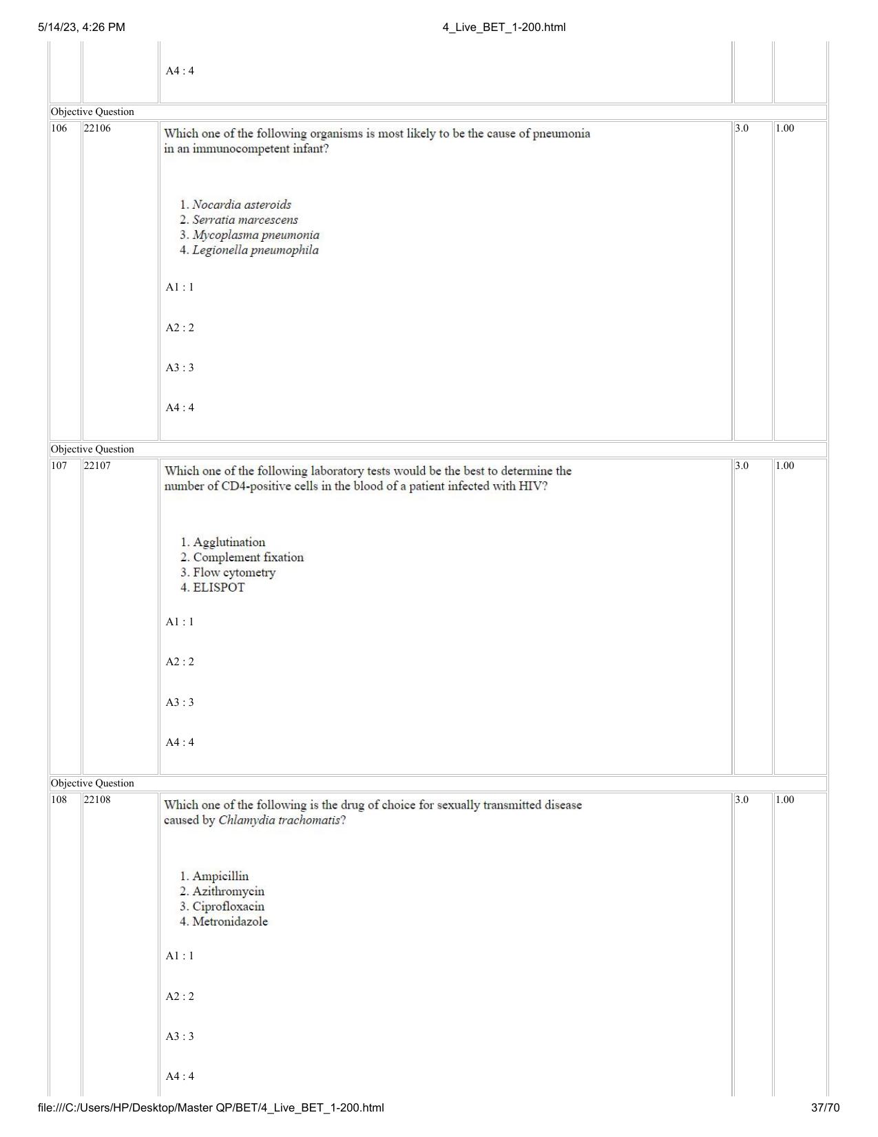BET 2023 Question Paper - Page 37