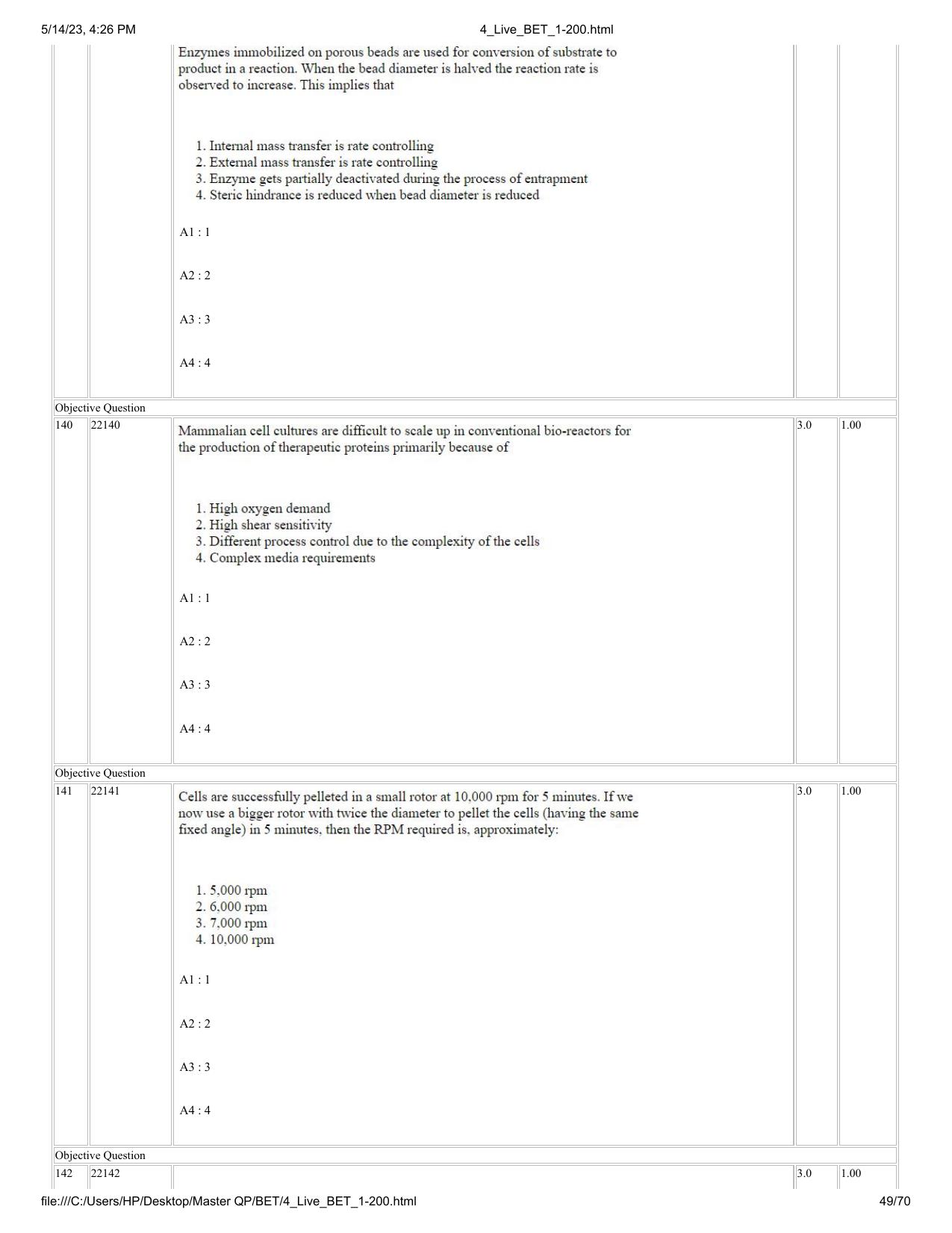 BET 2023 Question Paper - Page 49