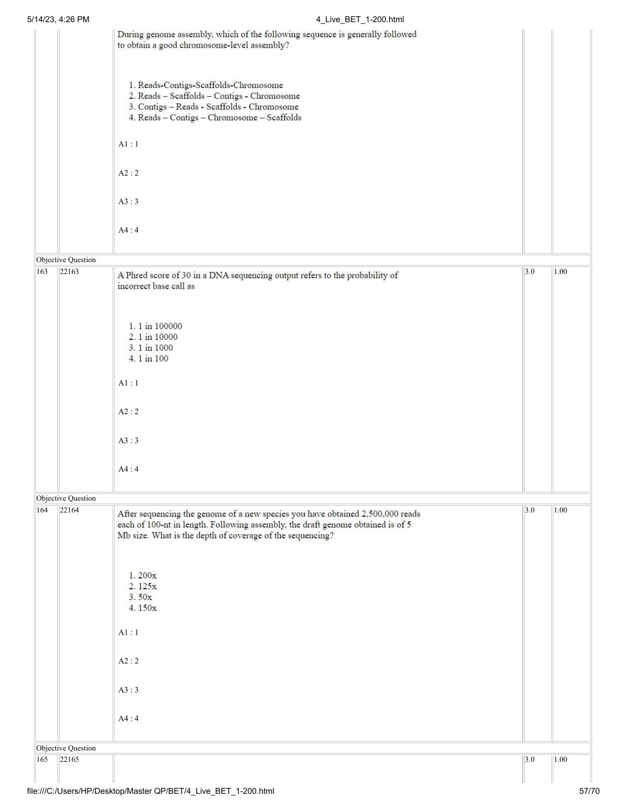 BET 2023 Question Paper - Page 57