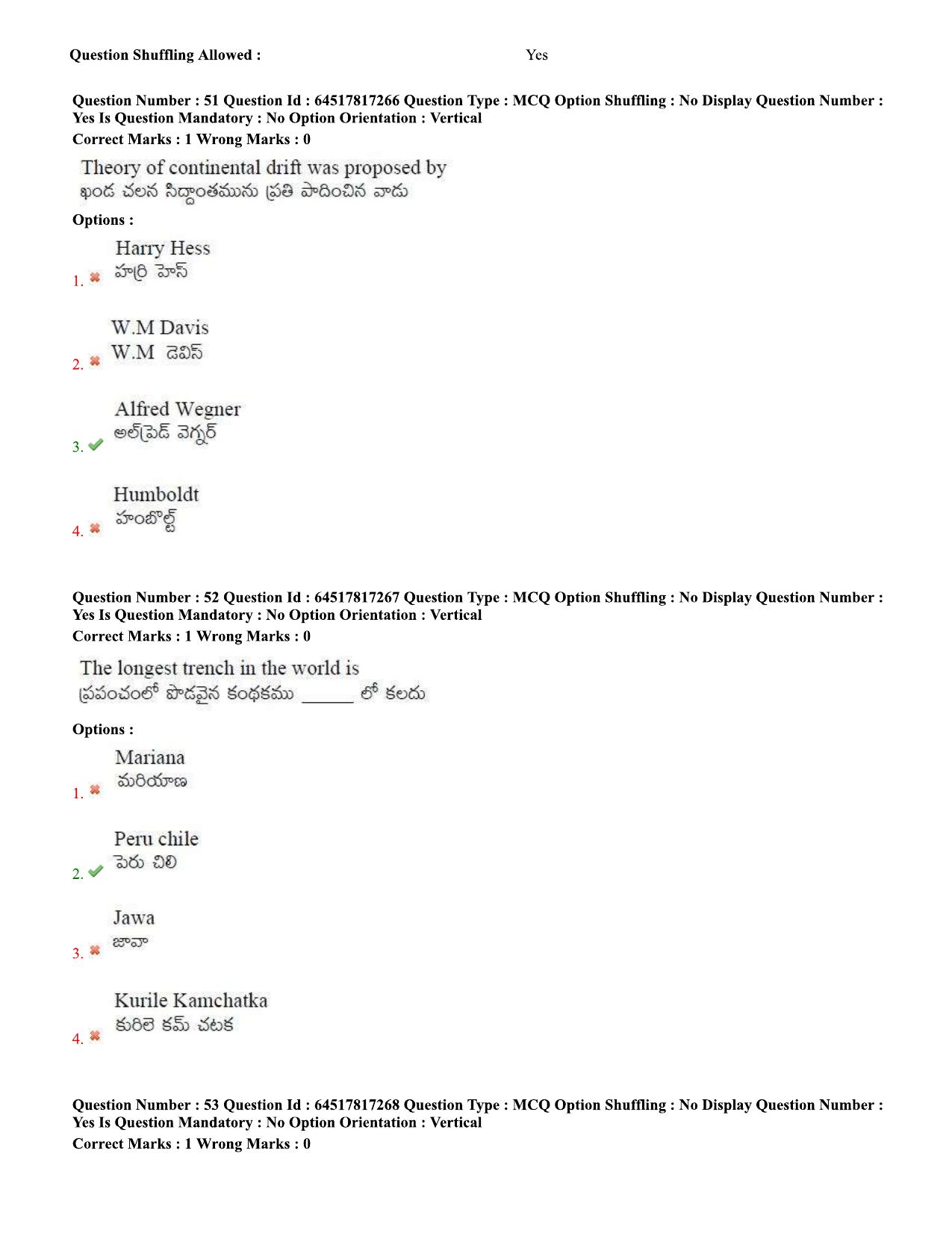TS EDCET Question Paper 2020 - Social Studies - Page 23
