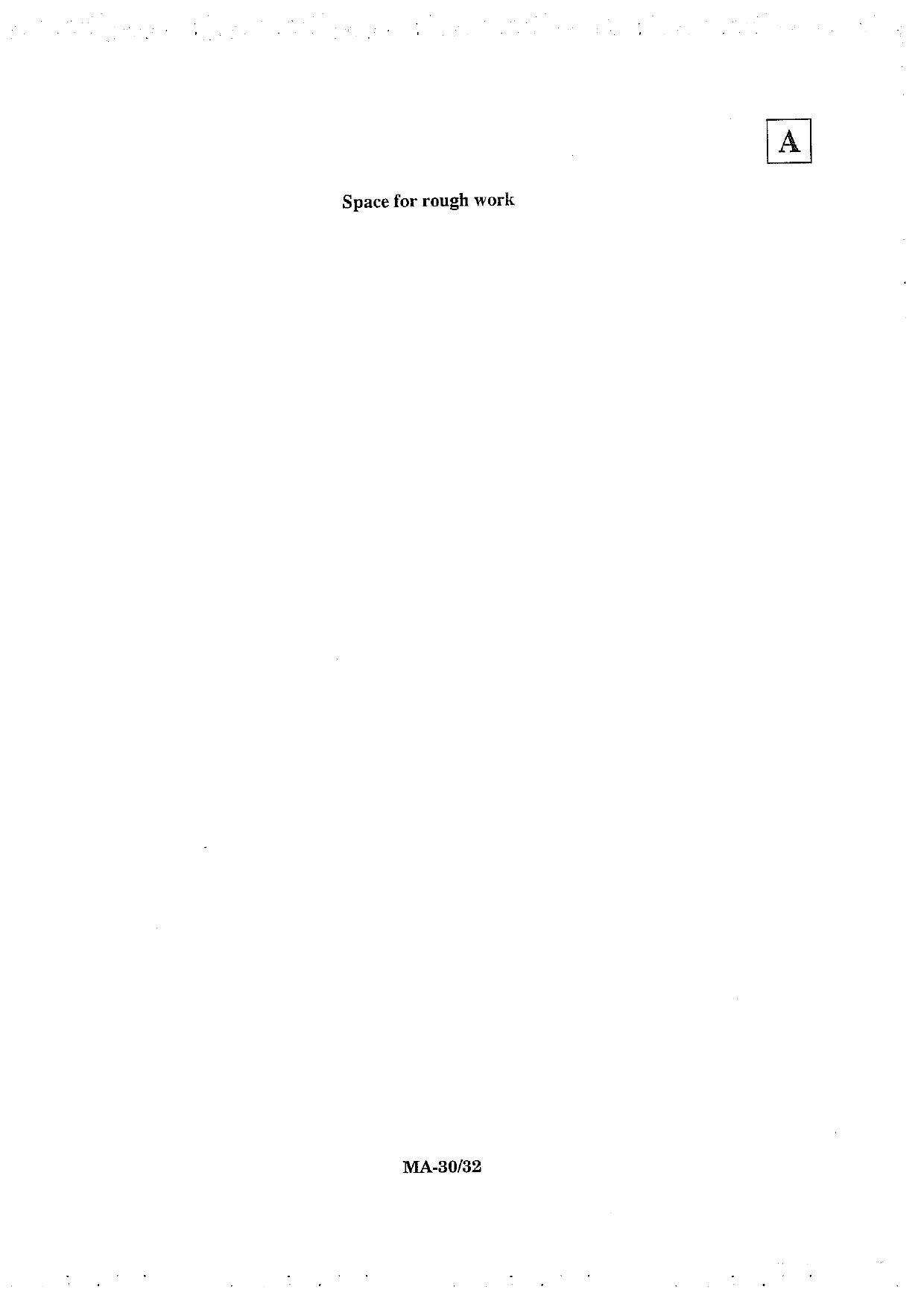 JAM 2013: MA Question Paper - Page 32