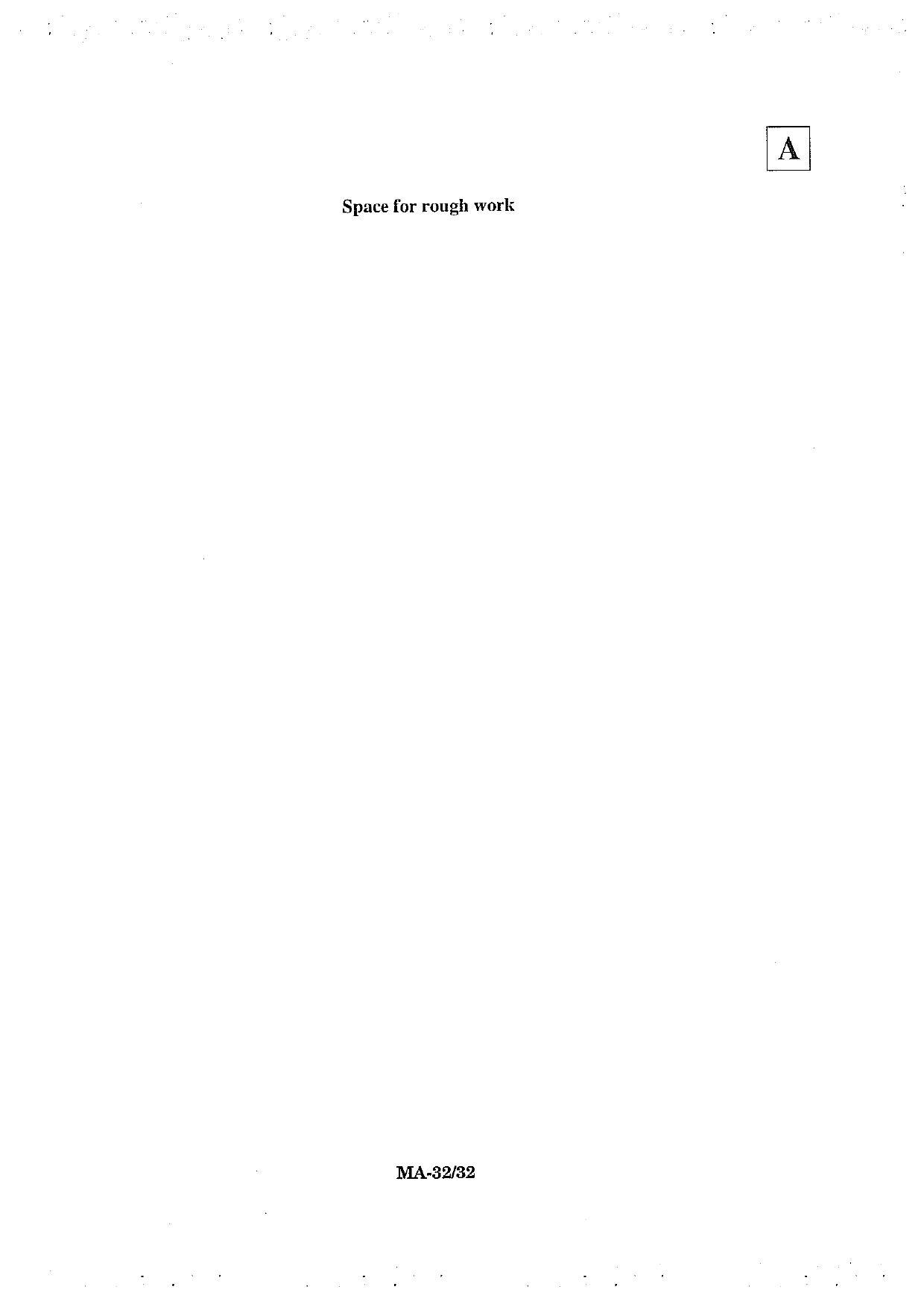 JAM 2013: MA Question Paper - Page 34