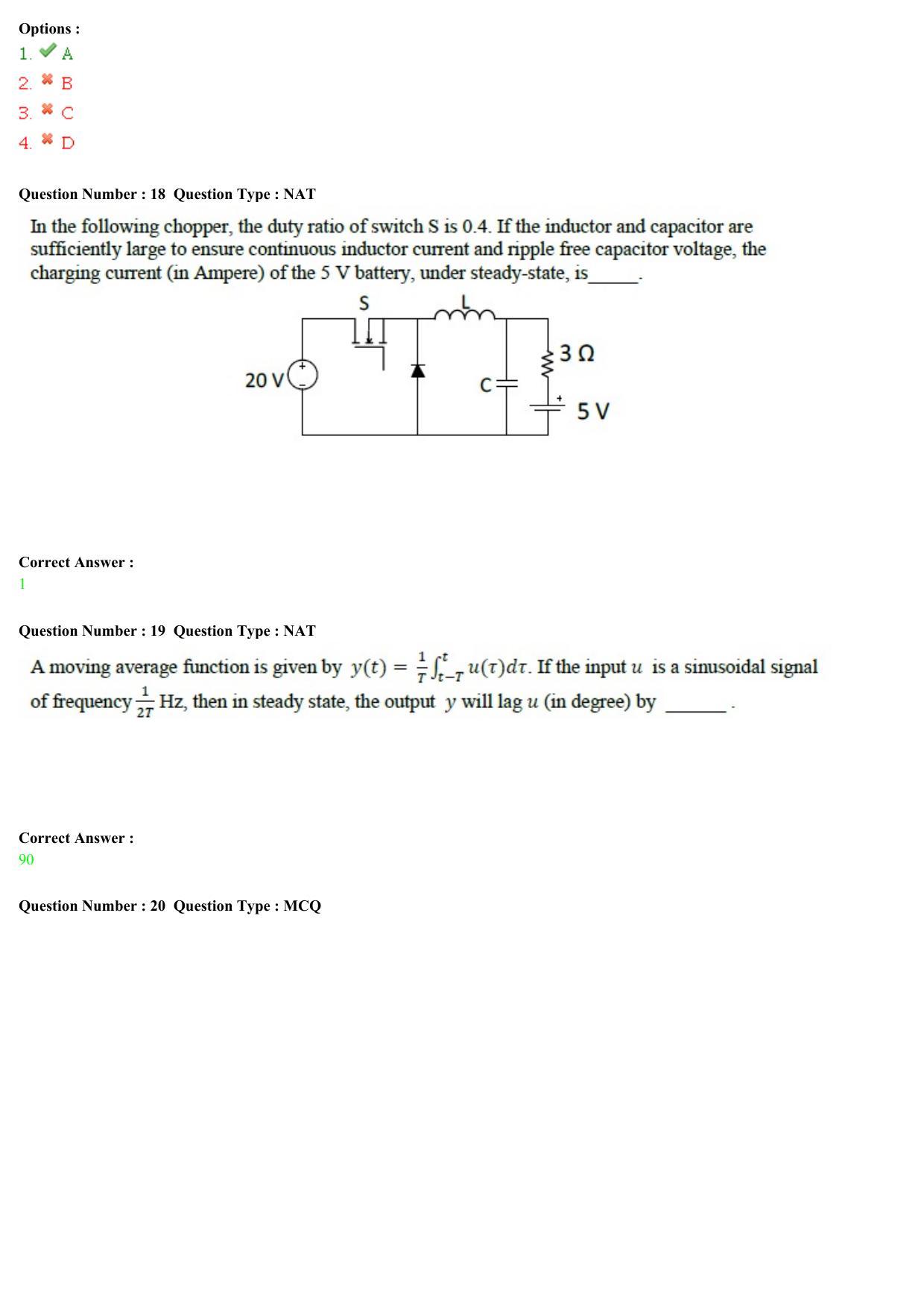 GATE 2015 Electrical Engineering (EE) Question Paper with Answer Key - Page 9