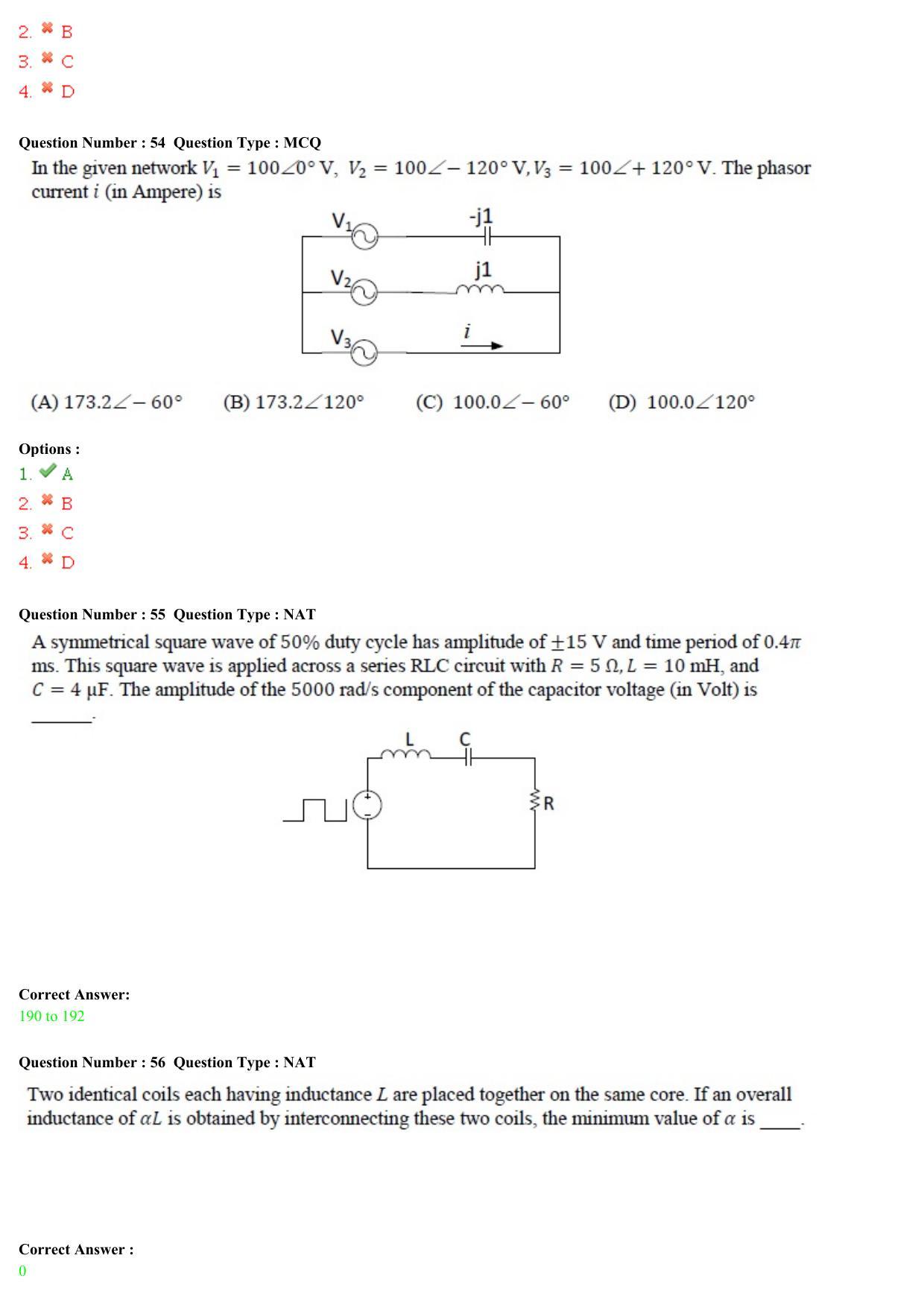 GATE 2015 Electrical Engineering (EE) Question Paper with Answer Key - Page 52