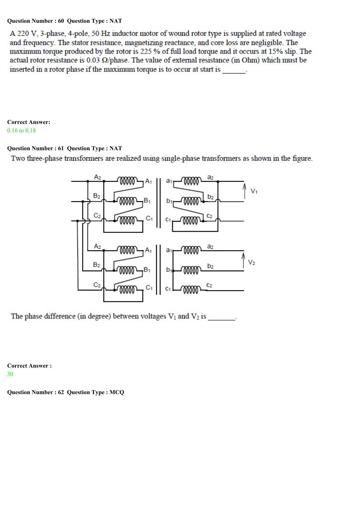 GATE 2015 Electrical Engineering (EE) Question Paper with Answer Key - Page 54