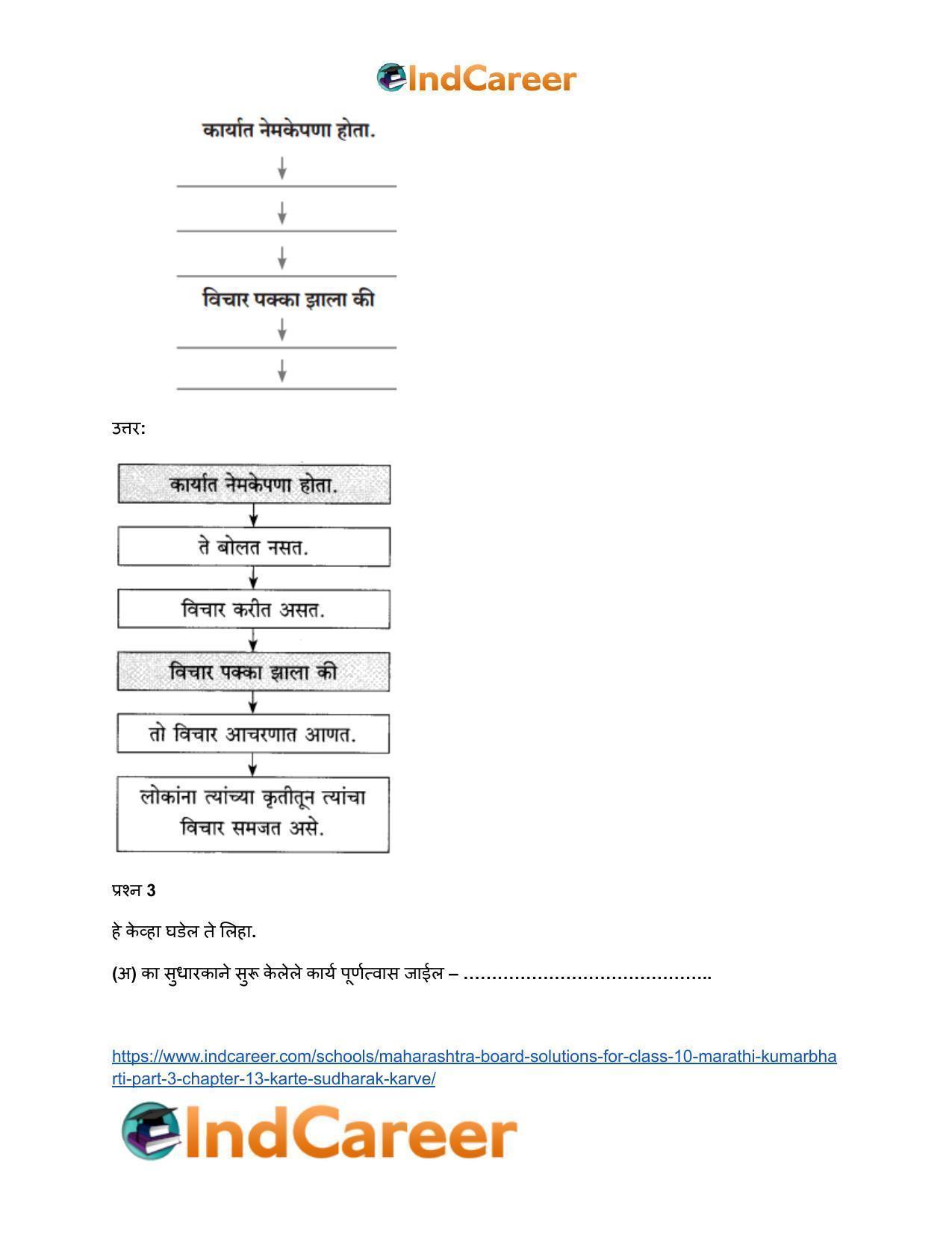 Maharashtra Board Solutions for Class 10- Marathi Kumarbharti (Part- 3): Chapter 13- कर्ते सुधारक कर्वे - Page 4