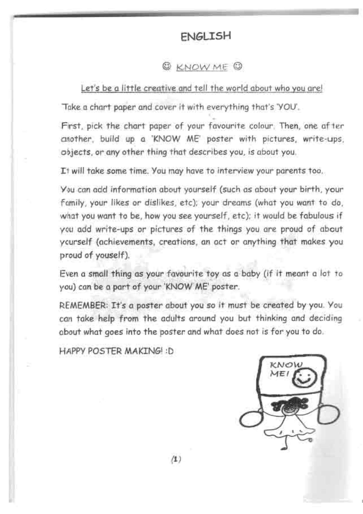 Worksheet for Class 4 English Assignment 148 - Page 2