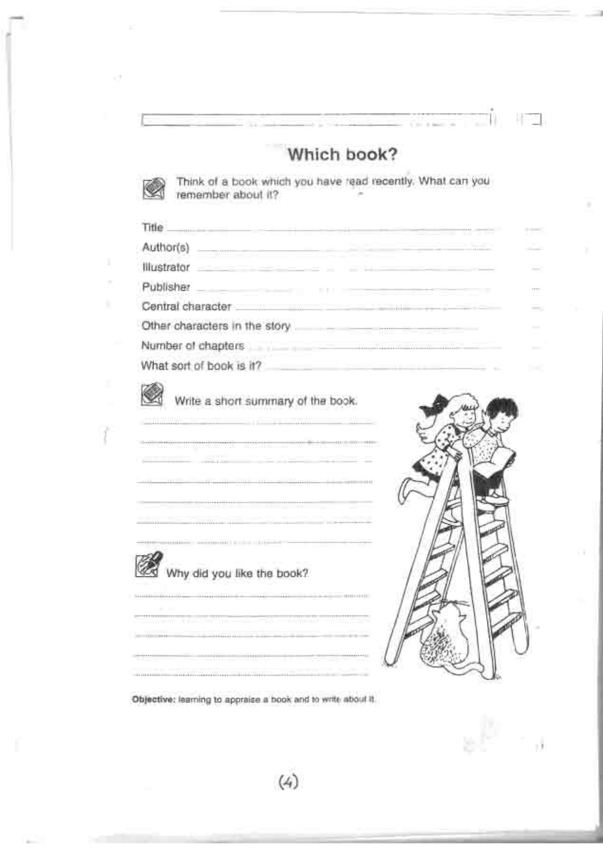 Worksheet for Class 4 English Assignment 148 - Page 5