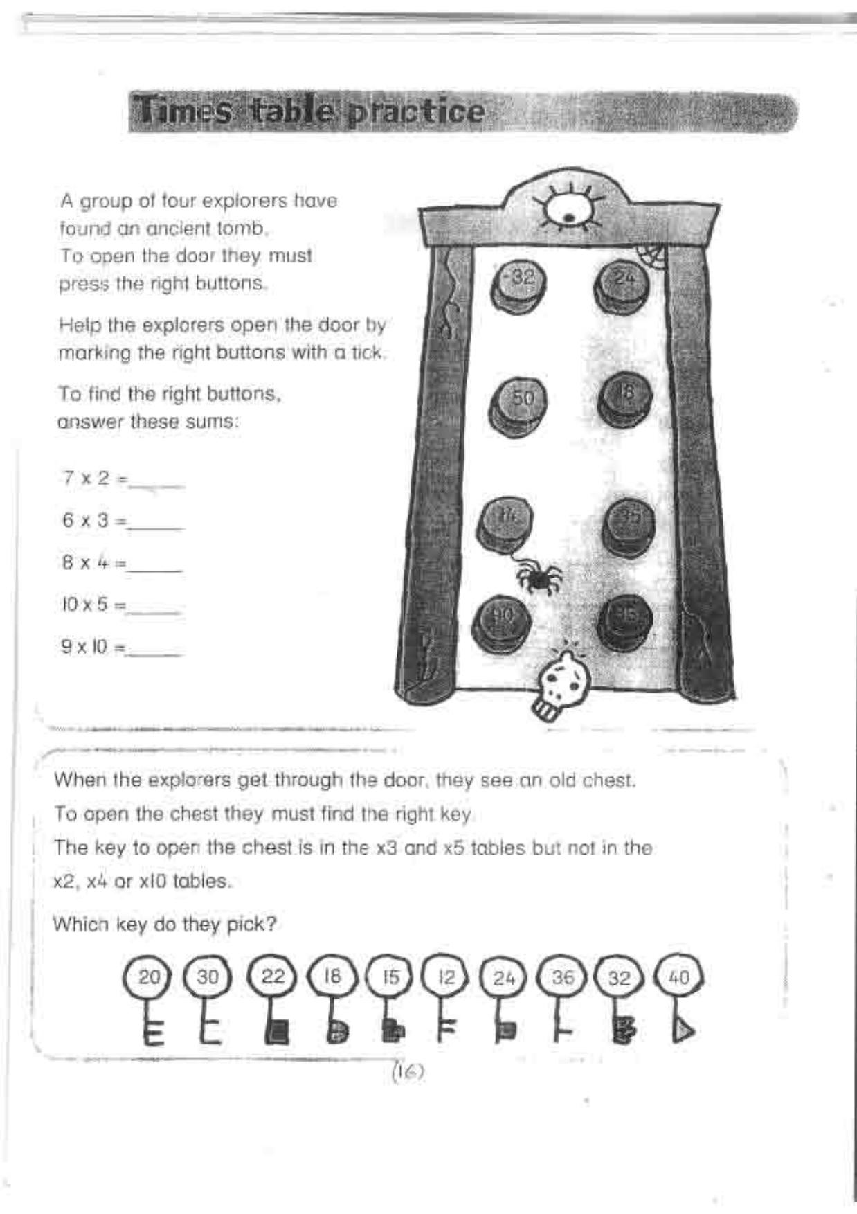 Worksheet for Class 4 English Assignment 148 - Page 16