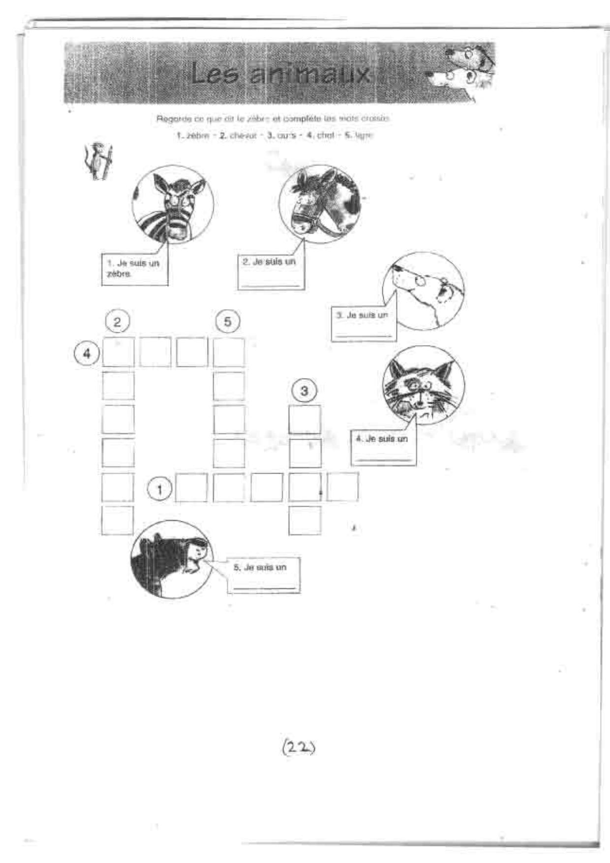 Worksheet for Class 4 English Assignment 148 - Page 22