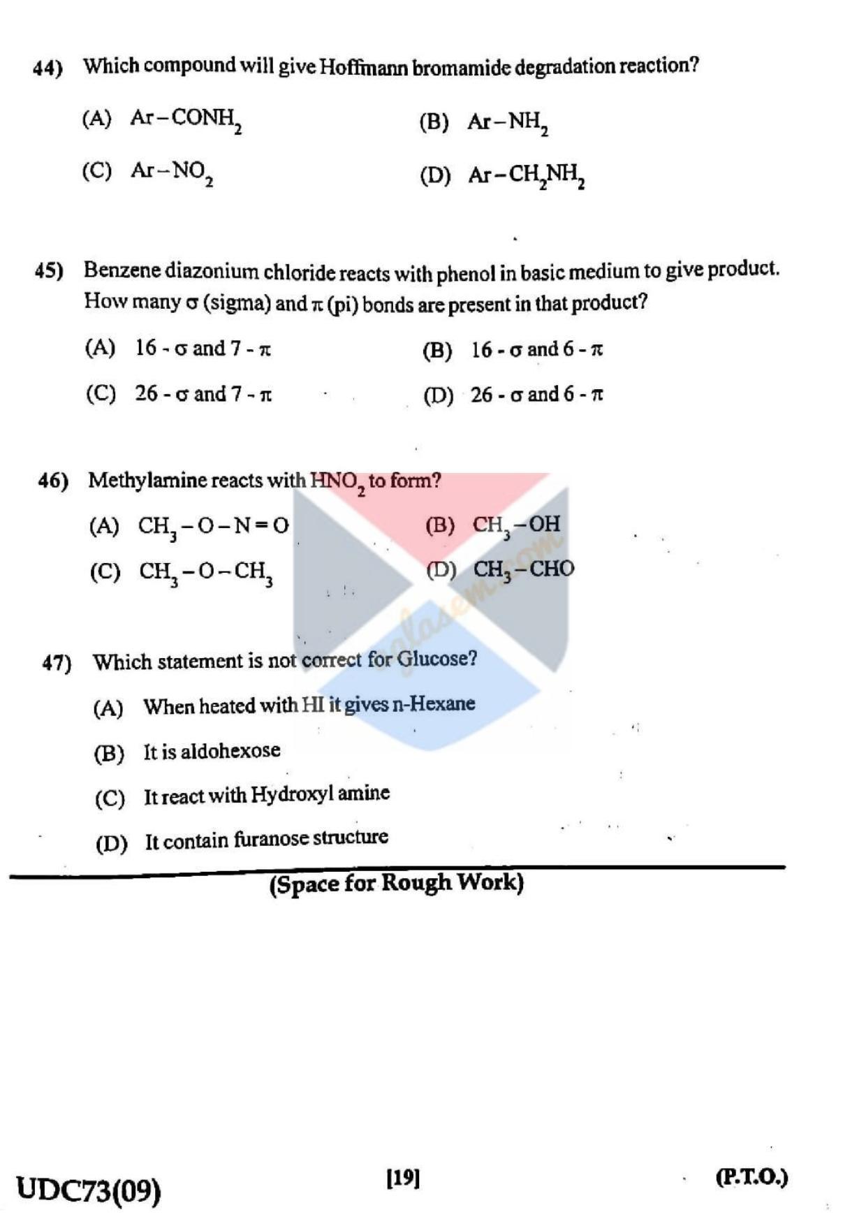 GUJCET Chemistry 2023 Question Paper - Page 2