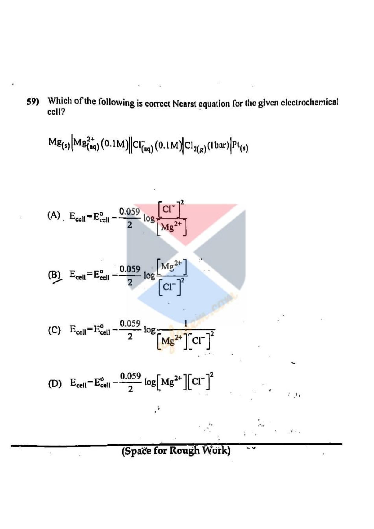 GUJCET Chemistry 2023 Question Paper - Page 6