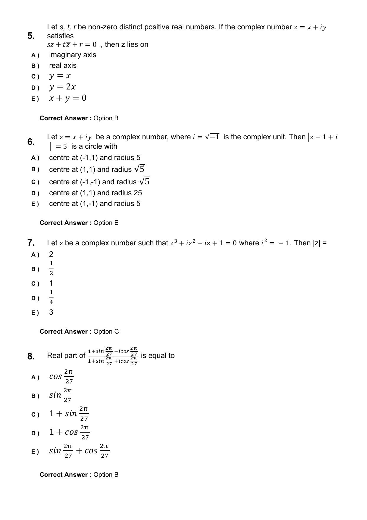 KEAM 2025 April 26 (Engineering) Question Paper with Answer Key - Page 2