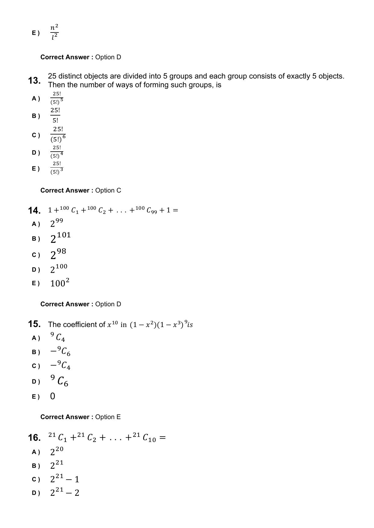 KEAM 2025 April 26 (Engineering) Question Paper with Answer Key - Page 4