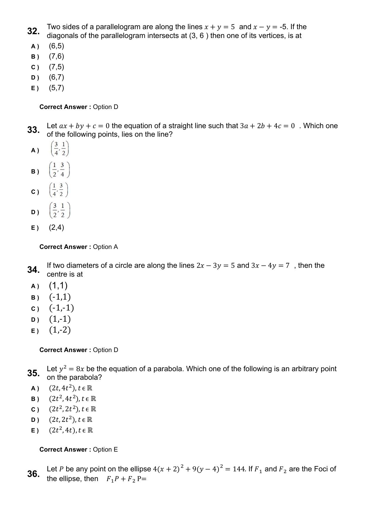 KEAM 2025 April 26 (Engineering) Question Paper with Answer Key - Page 9