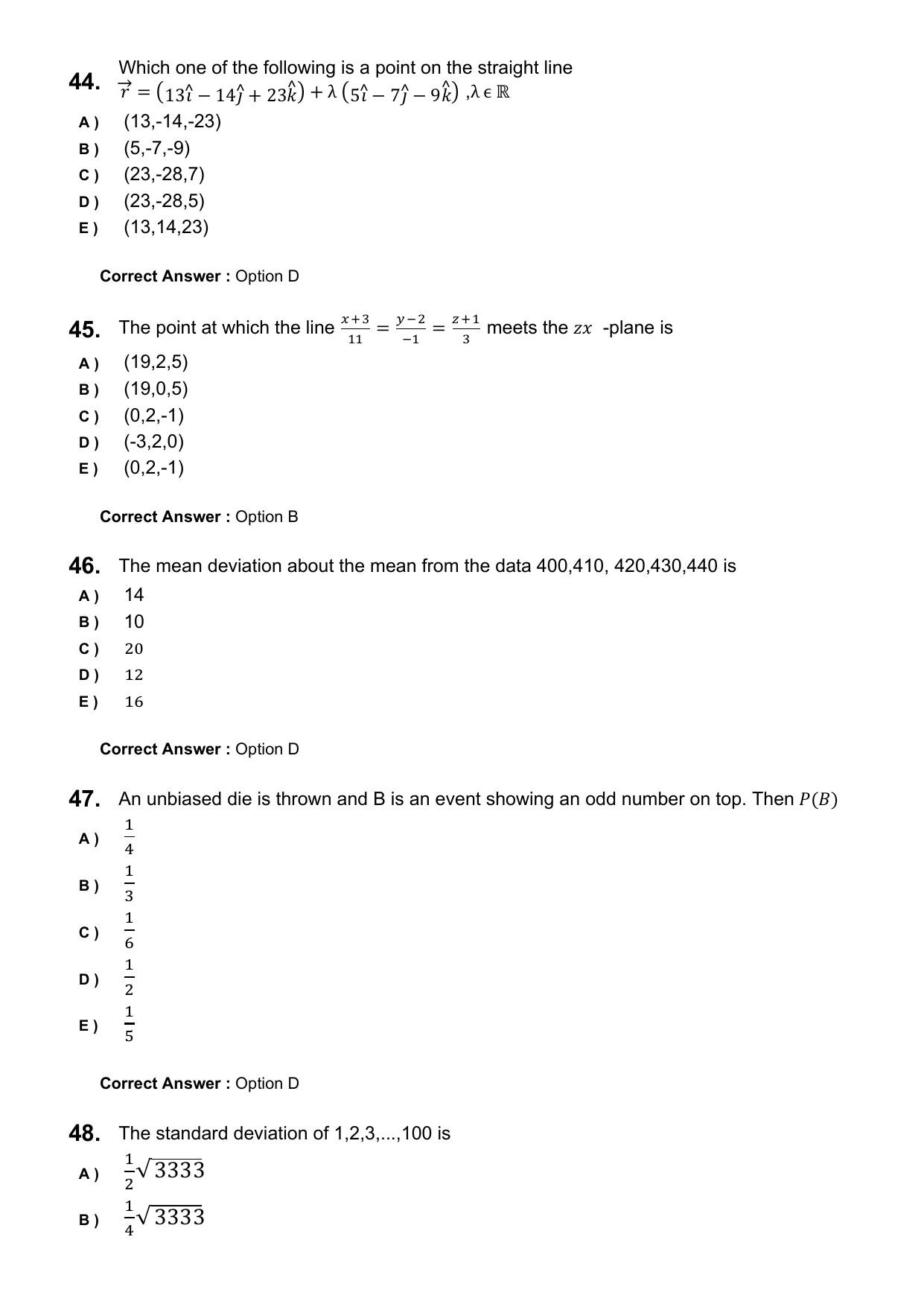 KEAM 2025 April 26 (Engineering) Question Paper with Answer Key - Page 12
