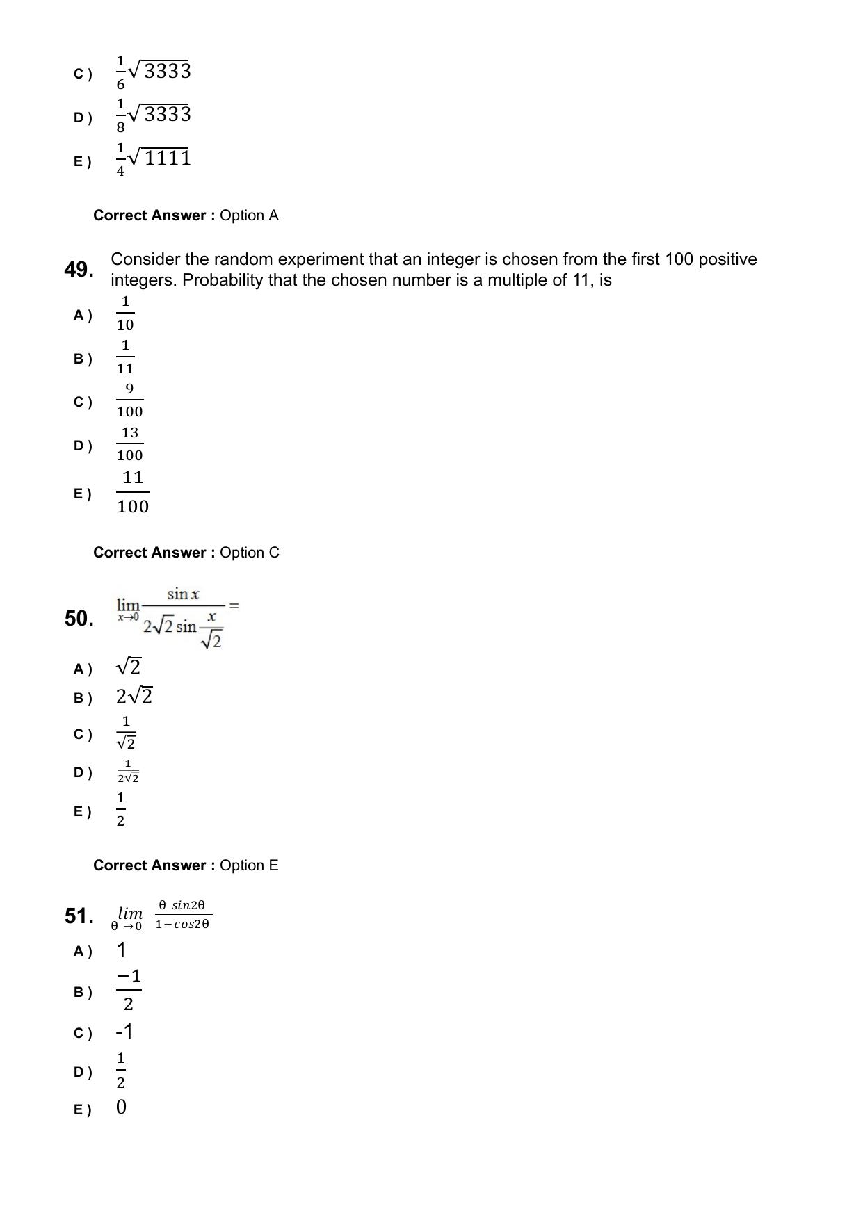 KEAM 2025 April 26 (Engineering) Question Paper with Answer Key - Page 13