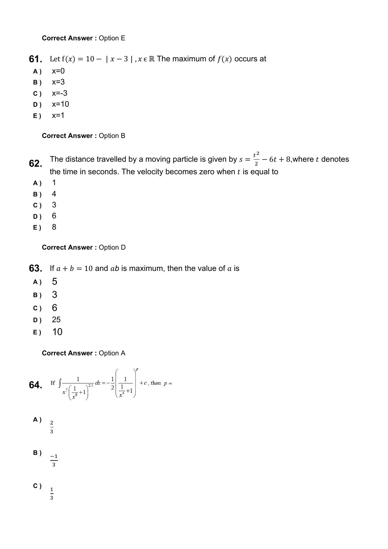 KEAM 2025 April 26 (Engineering) Question Paper with Answer Key - Page 16