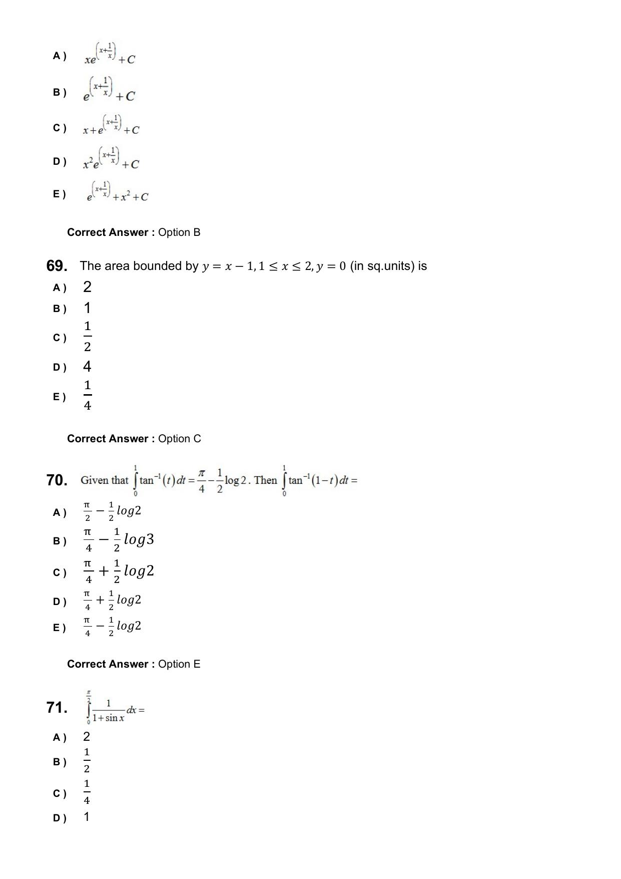 KEAM 2025 April 26 (Engineering) Question Paper with Answer Key - Page 18